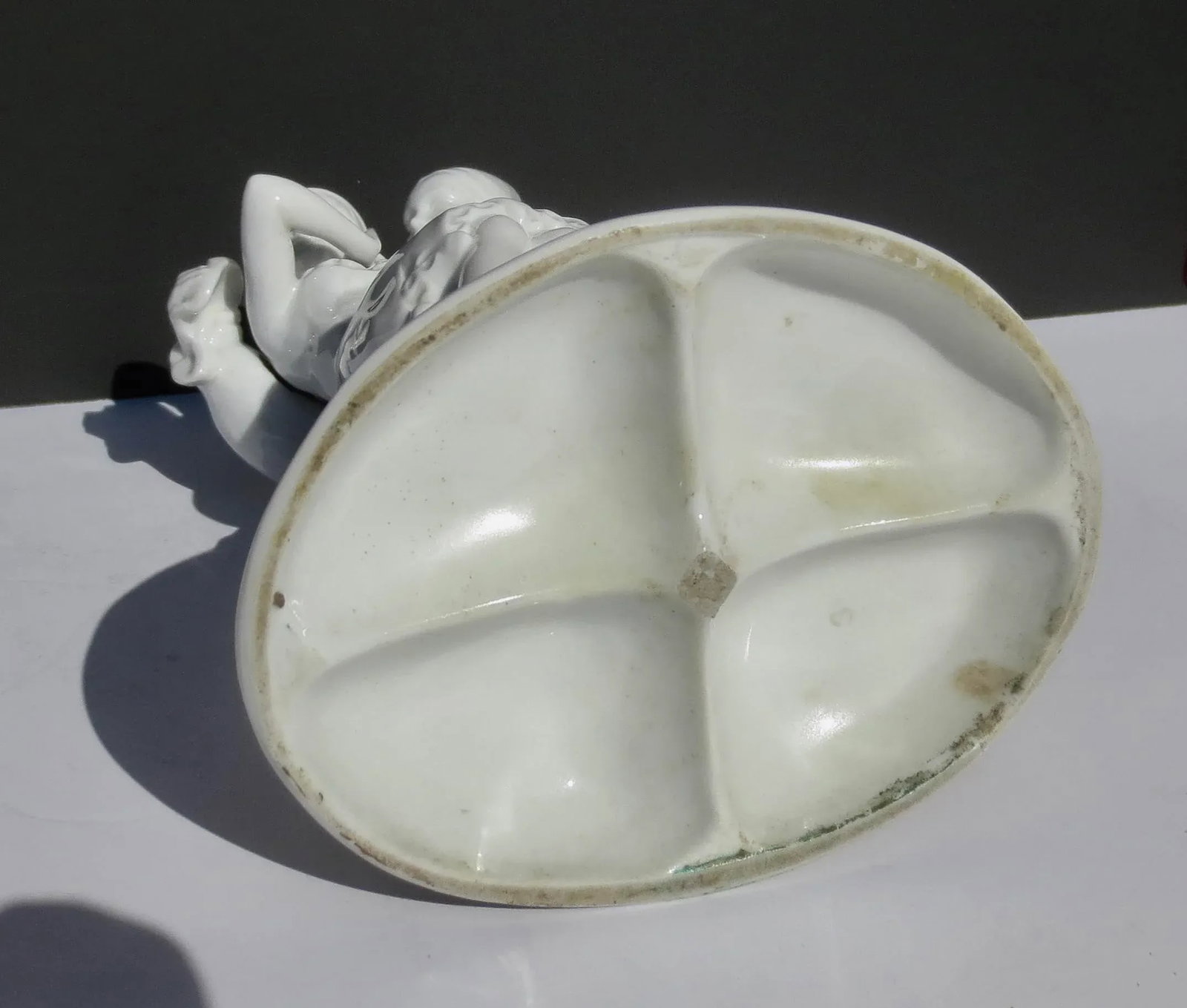 Pierrot and Pierrette Blanc De Chine Porcelain Figures Circa 1920's - 7