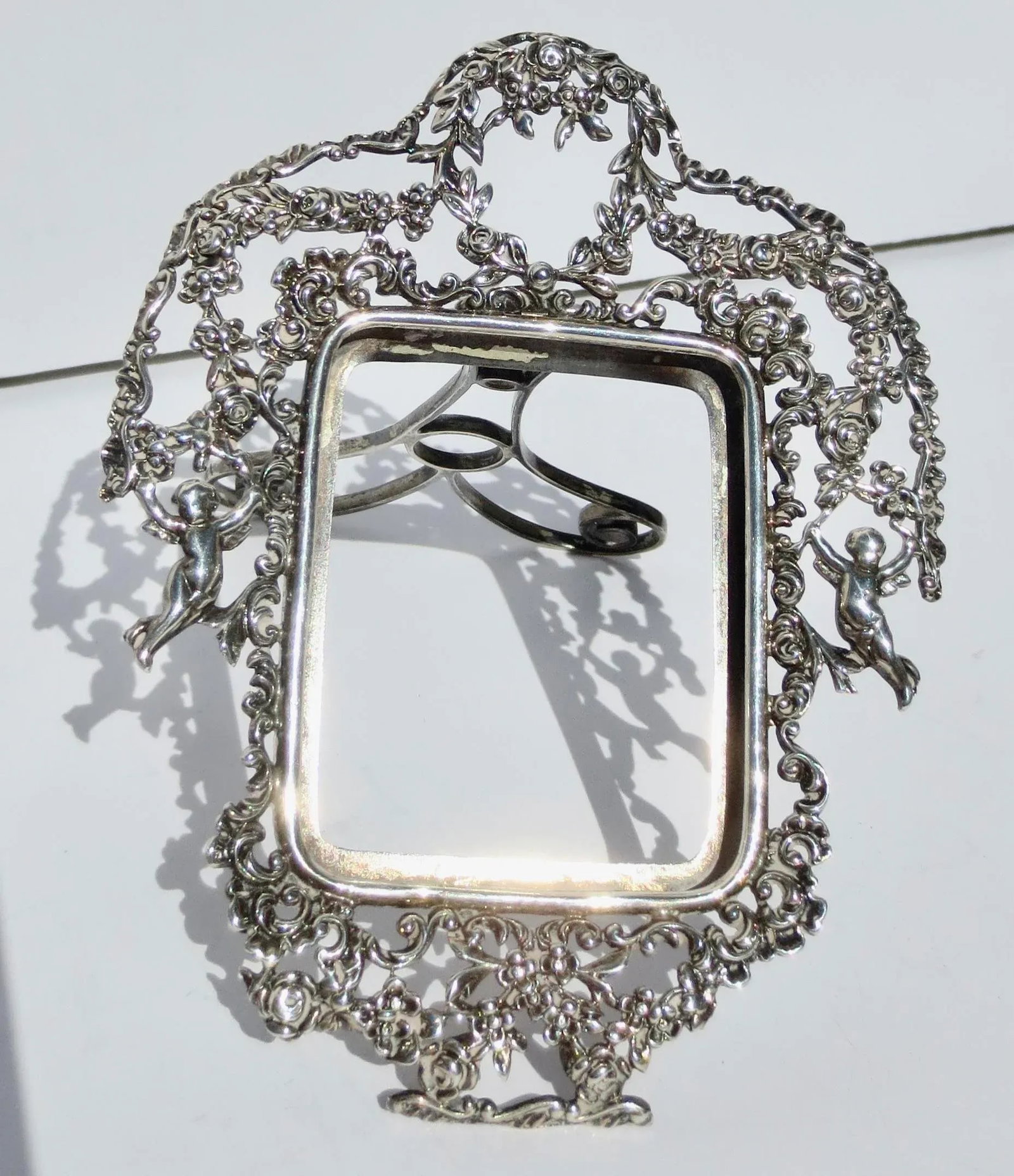 Gorham Sterling Silver Photo Frame Late 19th - 2