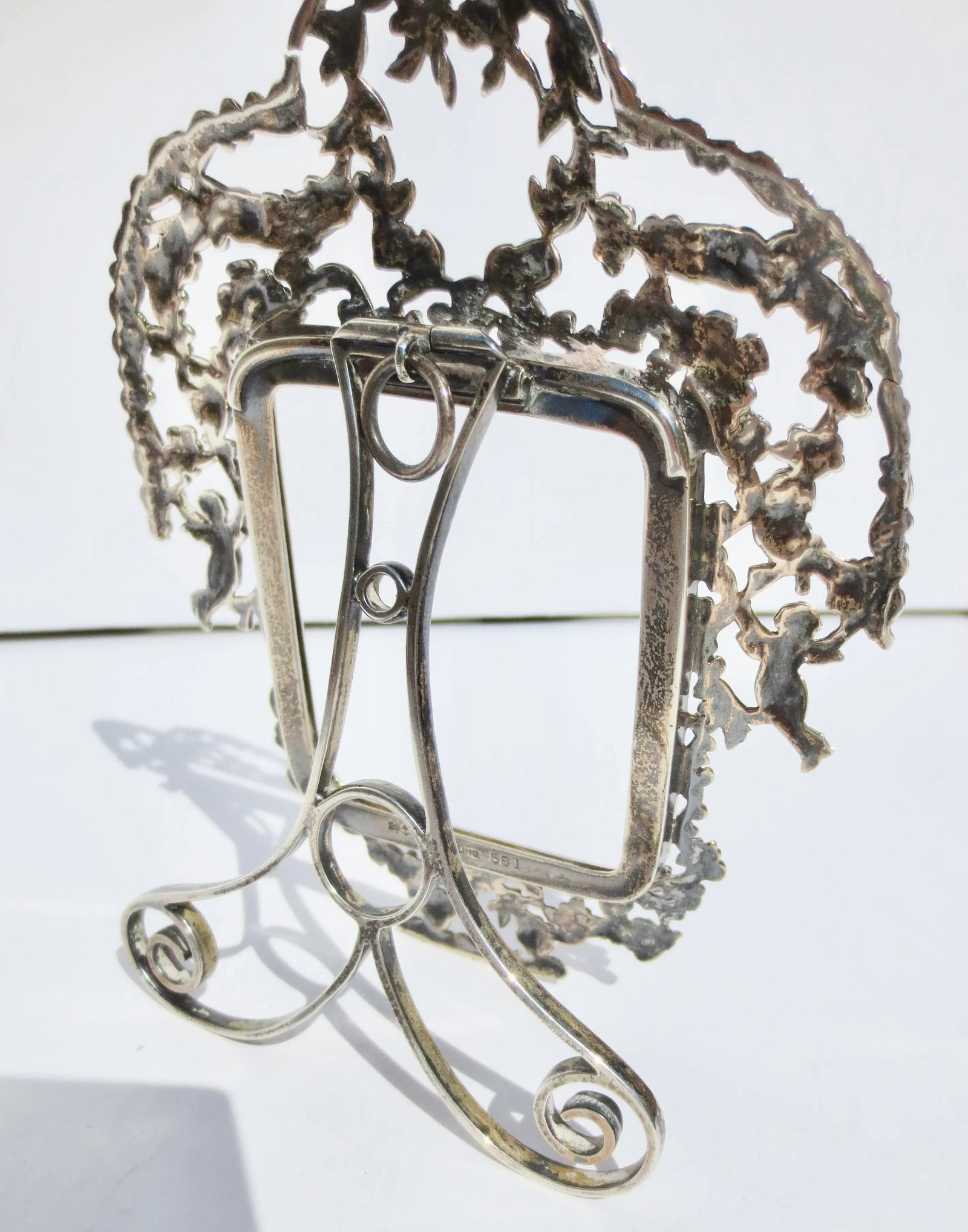 Gorham Sterling Silver Photo Frame Late 19th - 5