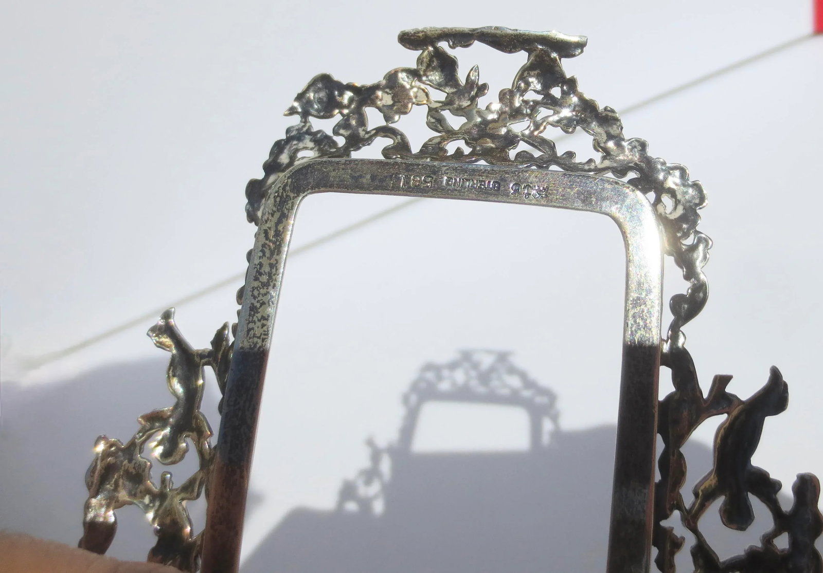 Gorham Sterling Silver Photo Frame Late 19th - 7