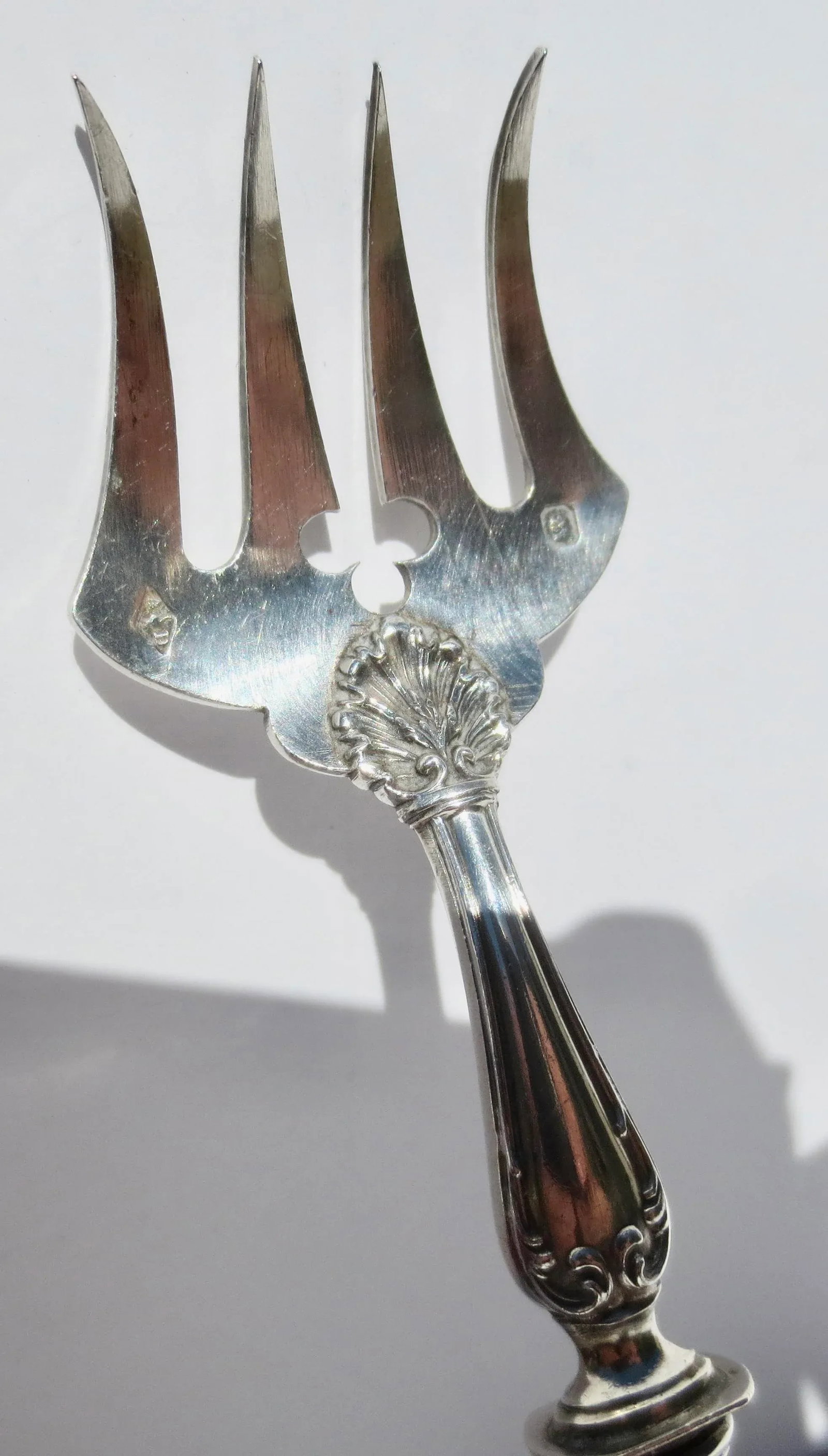 Antique Petit Four Serving Set Circa 1880s'- Pair of 2 - 5