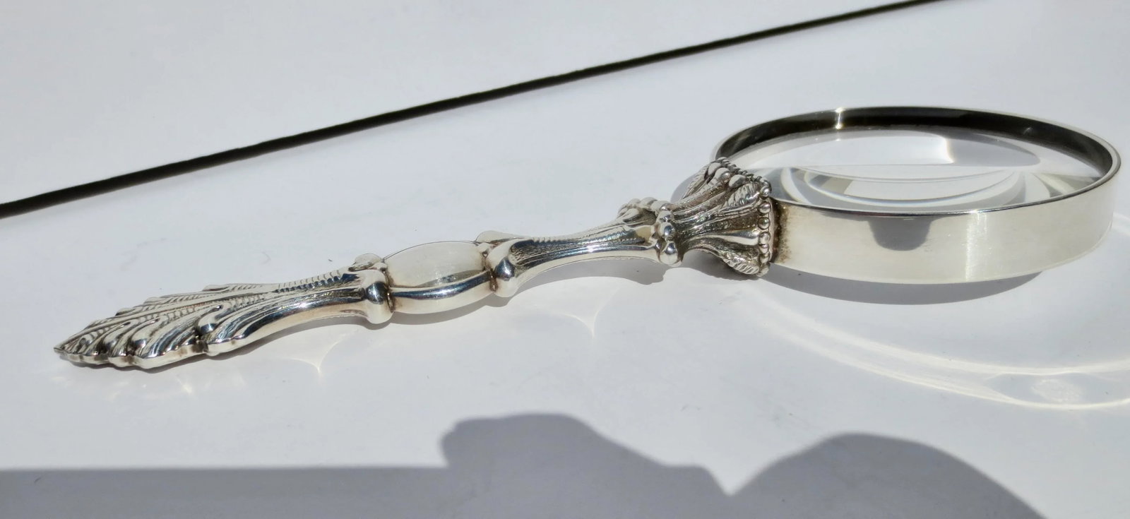 Bucellati Sterling Silver Magnifying Glass Circa 70s' - 3