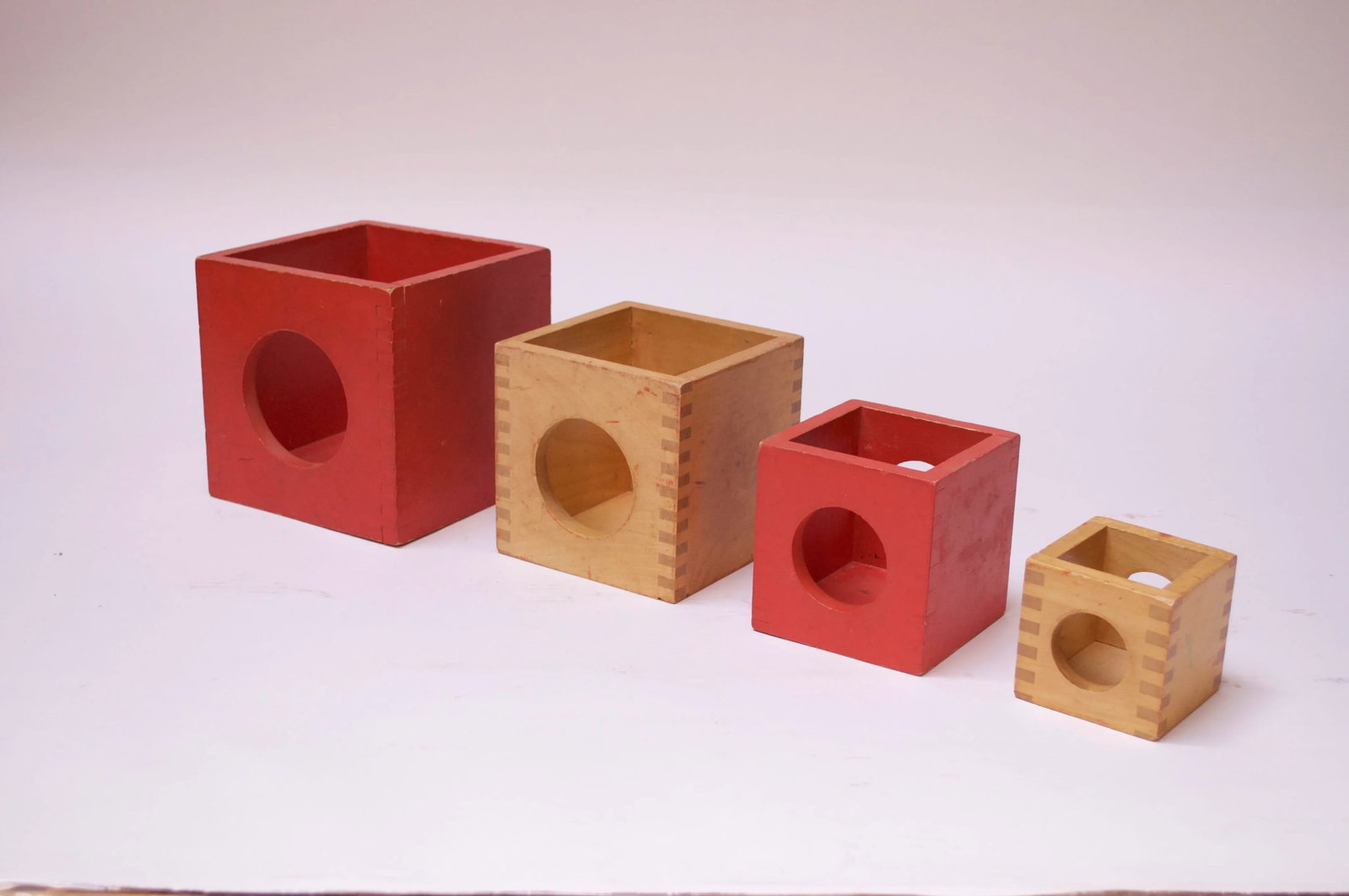 Set of Four Vintage Nesting Cubes by Creative Playthings of Finland - 13