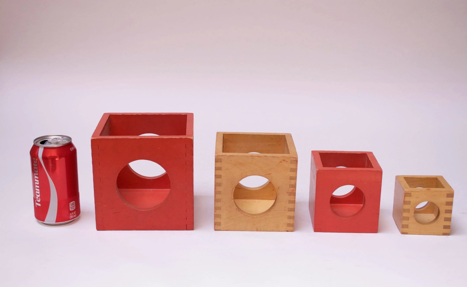 Set of Four Vintage Nesting Cubes by Creative Playthings of Finland - 8