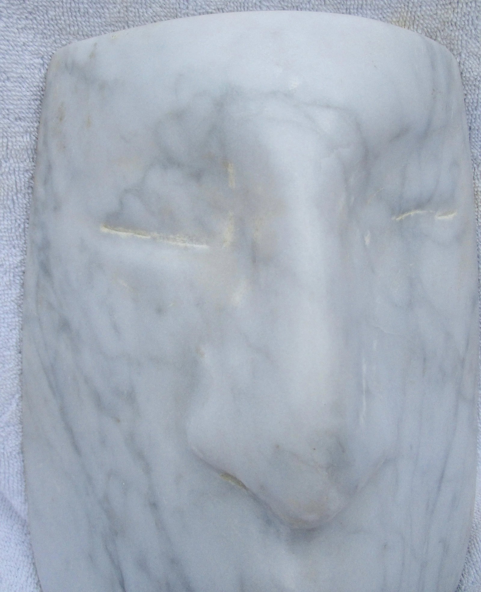 1960s Vintage Jacob Sandler Marble Head Sculpture - 4