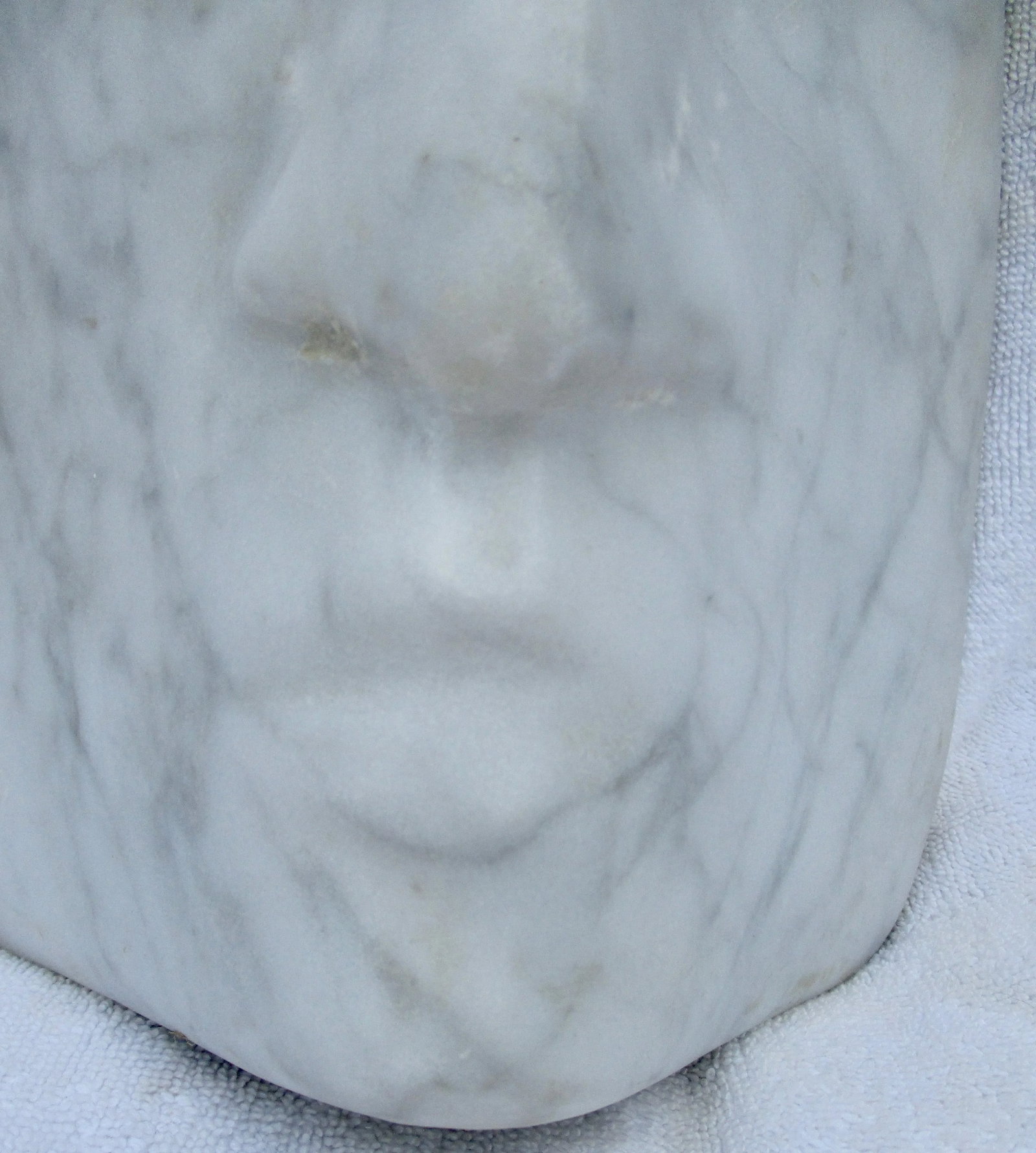 1960s Vintage Jacob Sandler Marble Head Sculpture - 5