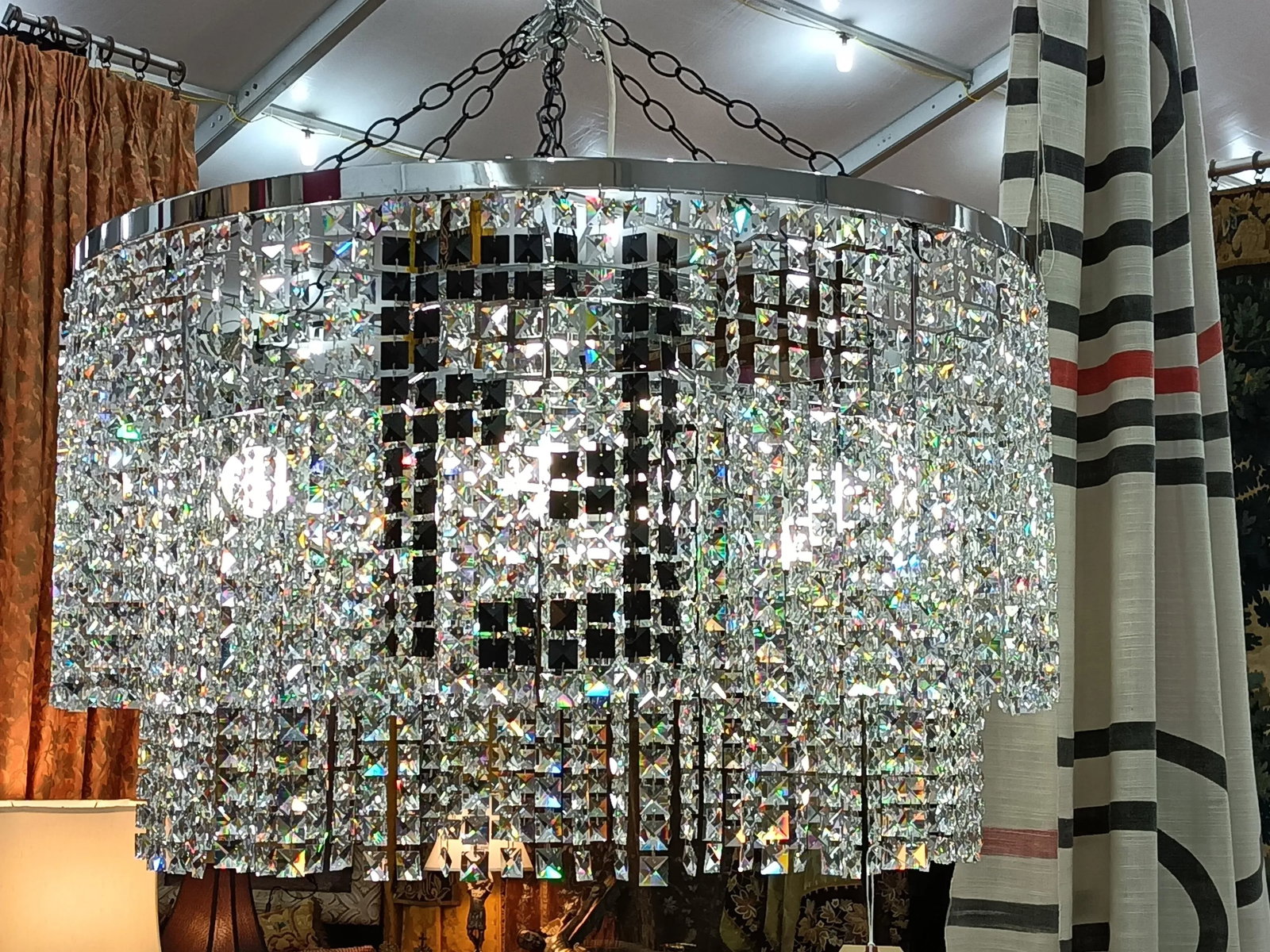 Vintage Fendi Crystal Swarovski Chandelier - 2