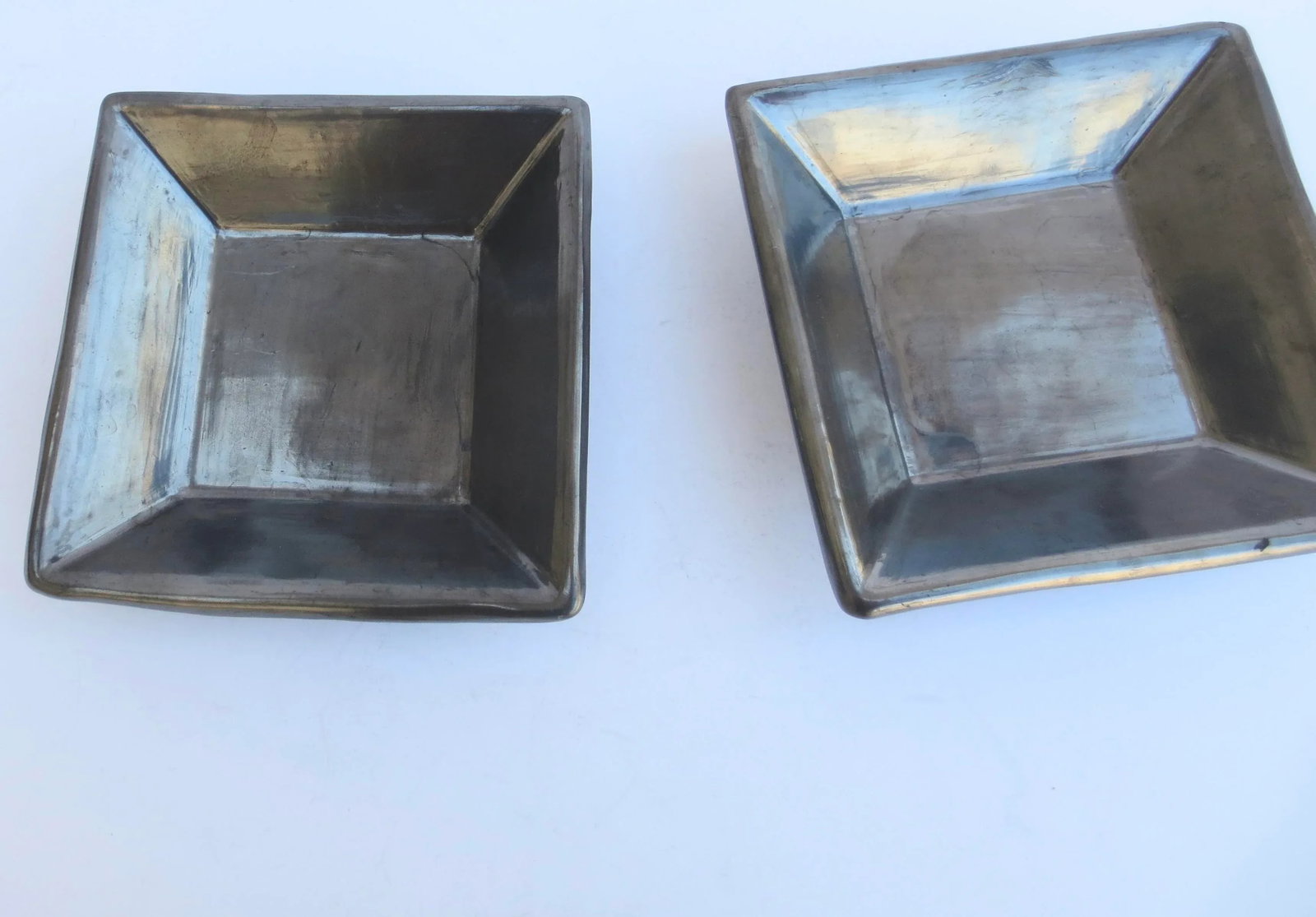 Pair of Donna Rosa Terra Cotta Trays -Pair of 2 - 3