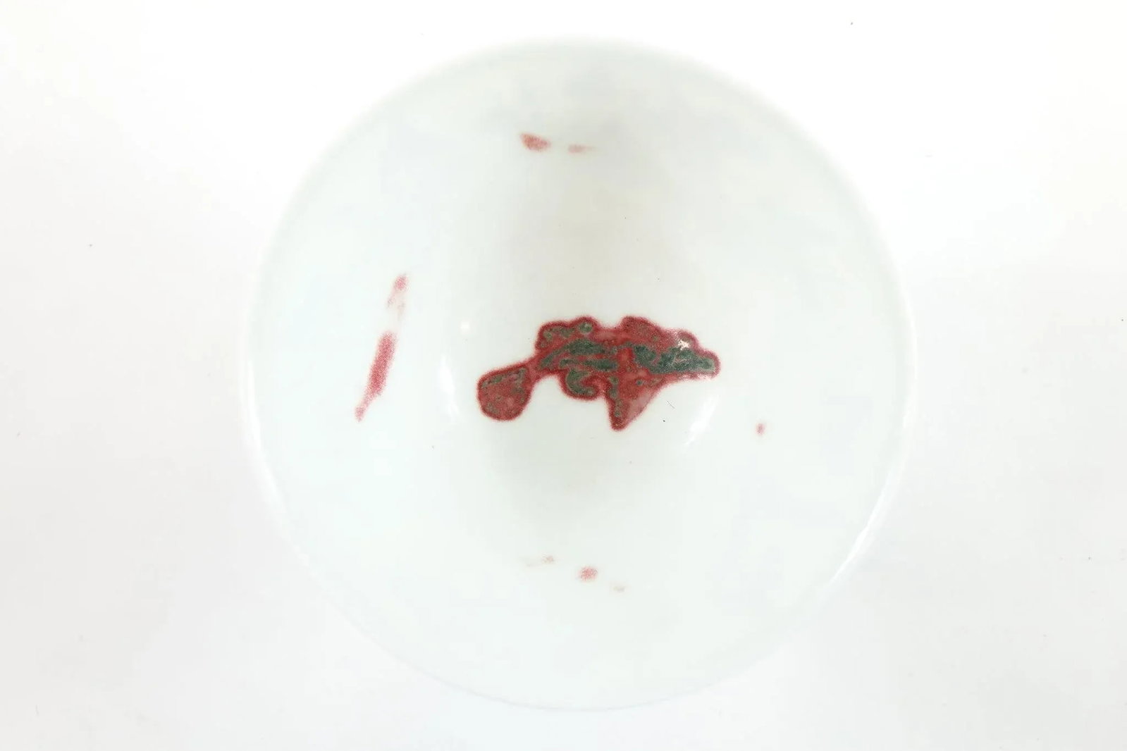 17th Century Fine Ming Dynasty Porcelain Bowl With Marking Inside the Vase - 2