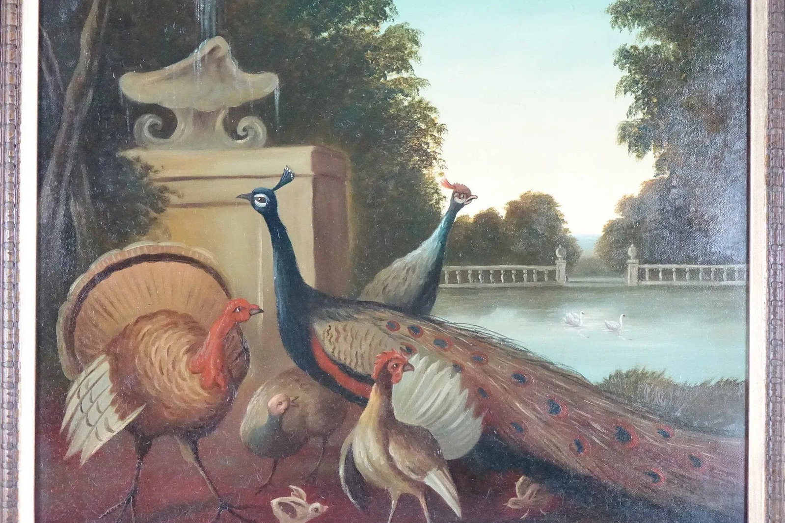 Majesty in the Garden - Original Oil on Canvas - 2