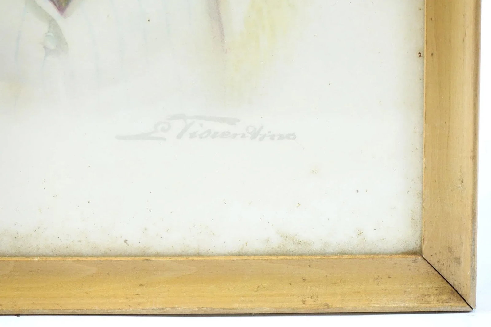 Mid 20th Century Lithograph on Board Signed at the Bottom - 4