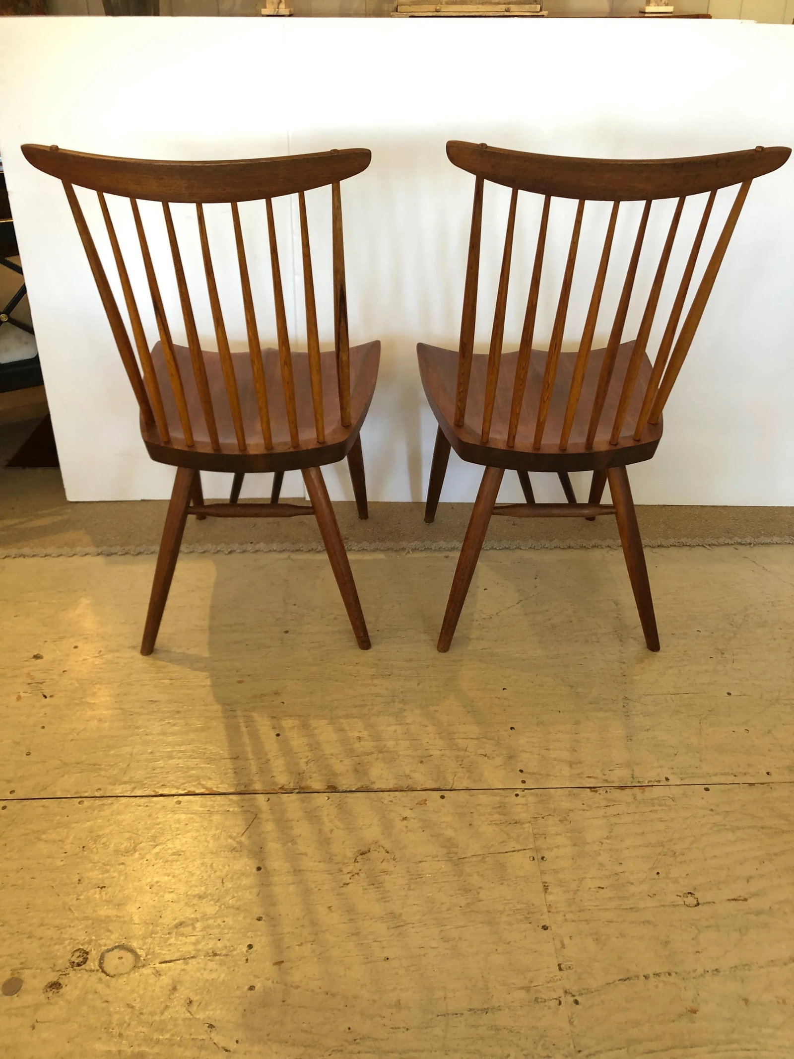 1950s Vintage George Nakashima "New Chairs"- A Pair - 3