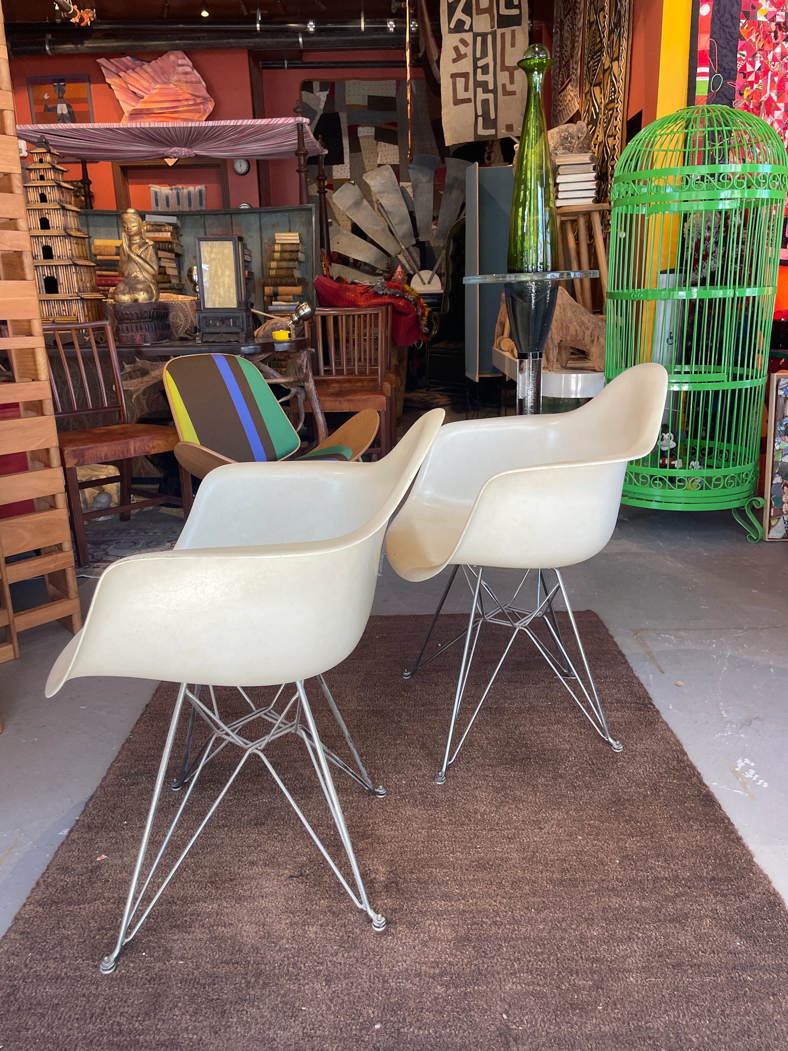Pair of Eames Eiffel Chairs - 5