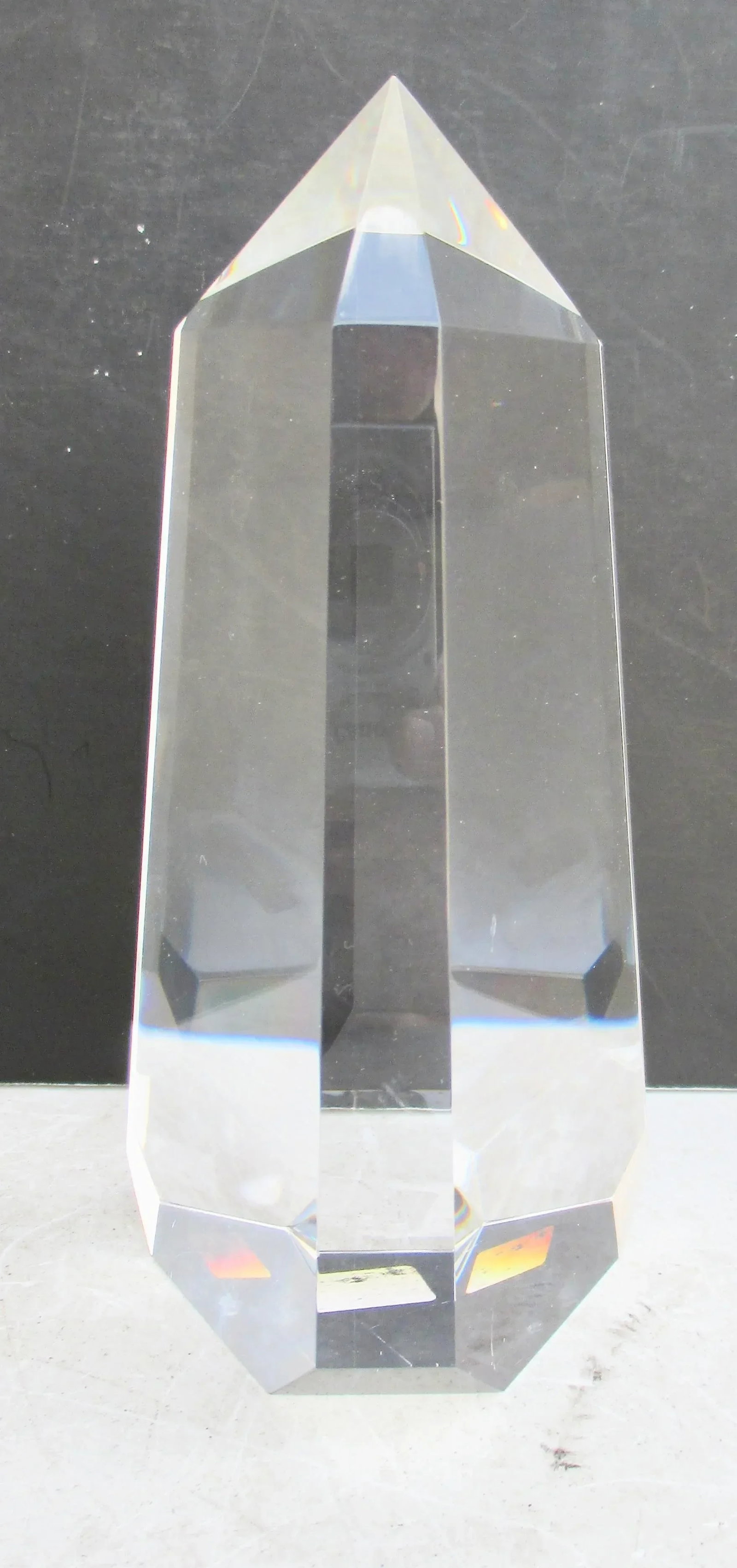 Stuben Crystal Obelisk Vintage 80s' - 3