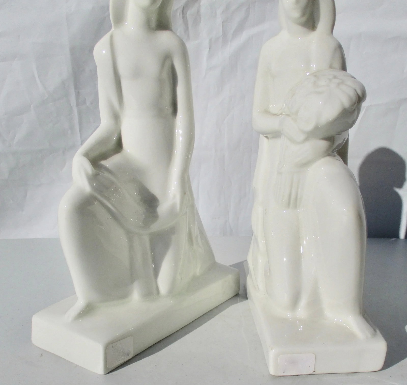 Gaza De Vega Porcelain Allegorical Figures. - a Pair of 2 - 2