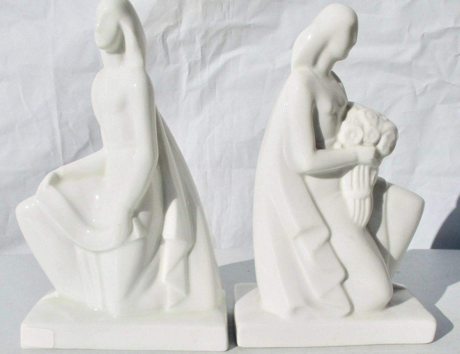 Gaza De Vega Porcelain Allegorical Figures. - a Pair of 2 - 3