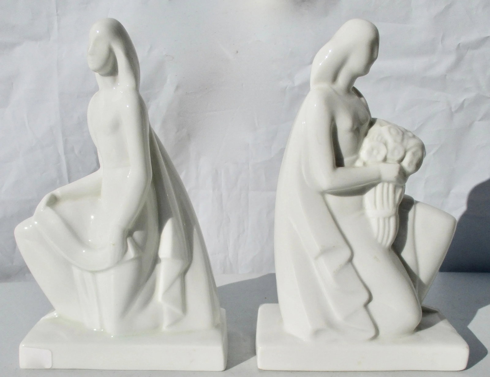Gaza De Vega Porcelain Allegorical Figures. - a Pair of 2 - 7