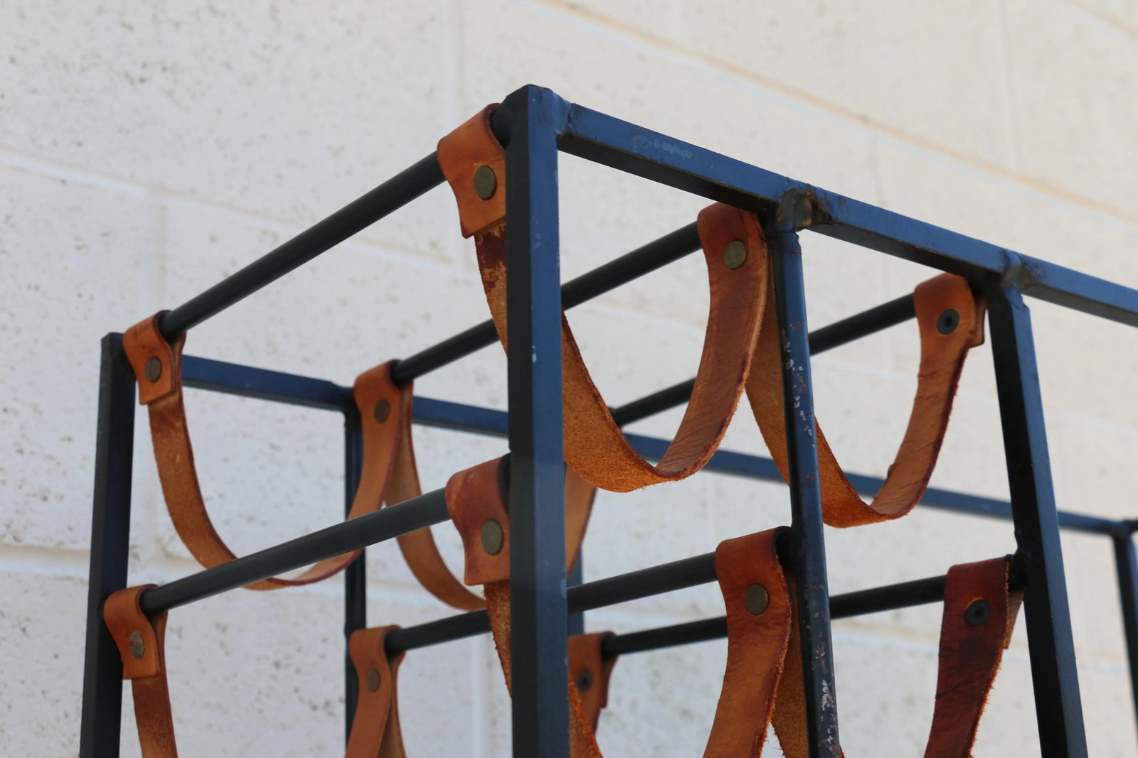 Vintage 1960s Extra Large Wine Rack With Shelving by Arthur Umanoff - 8