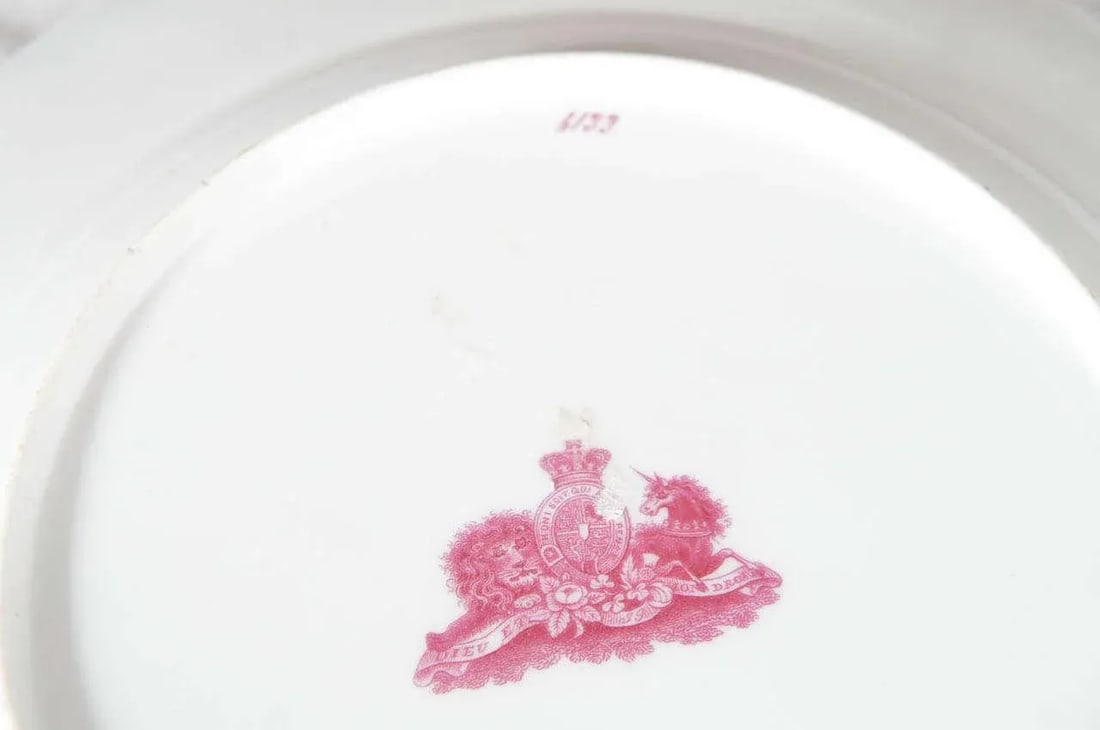 Similar Ridgway Porcelain Service Plates - a Pair - 8