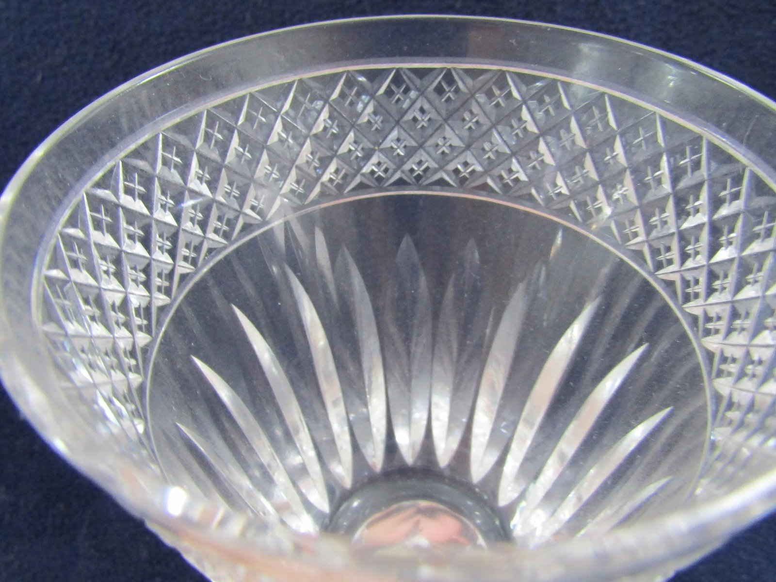 1930s Hawkes Crystal Donisel Stem 6015 Water Goblets- Set of 7 - 8