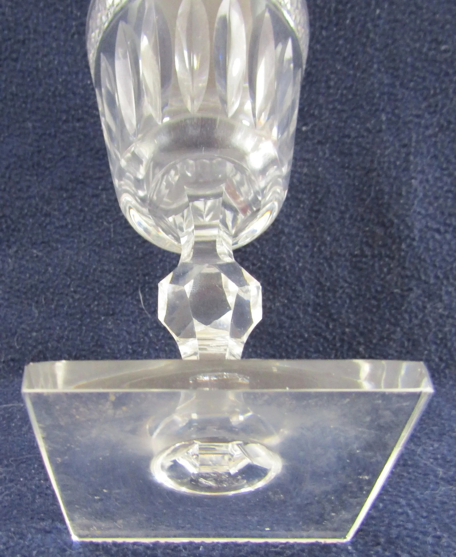 1930s Hawkes Crystal Donisel Stem 6015 Water Goblets- Set of 7 - 9