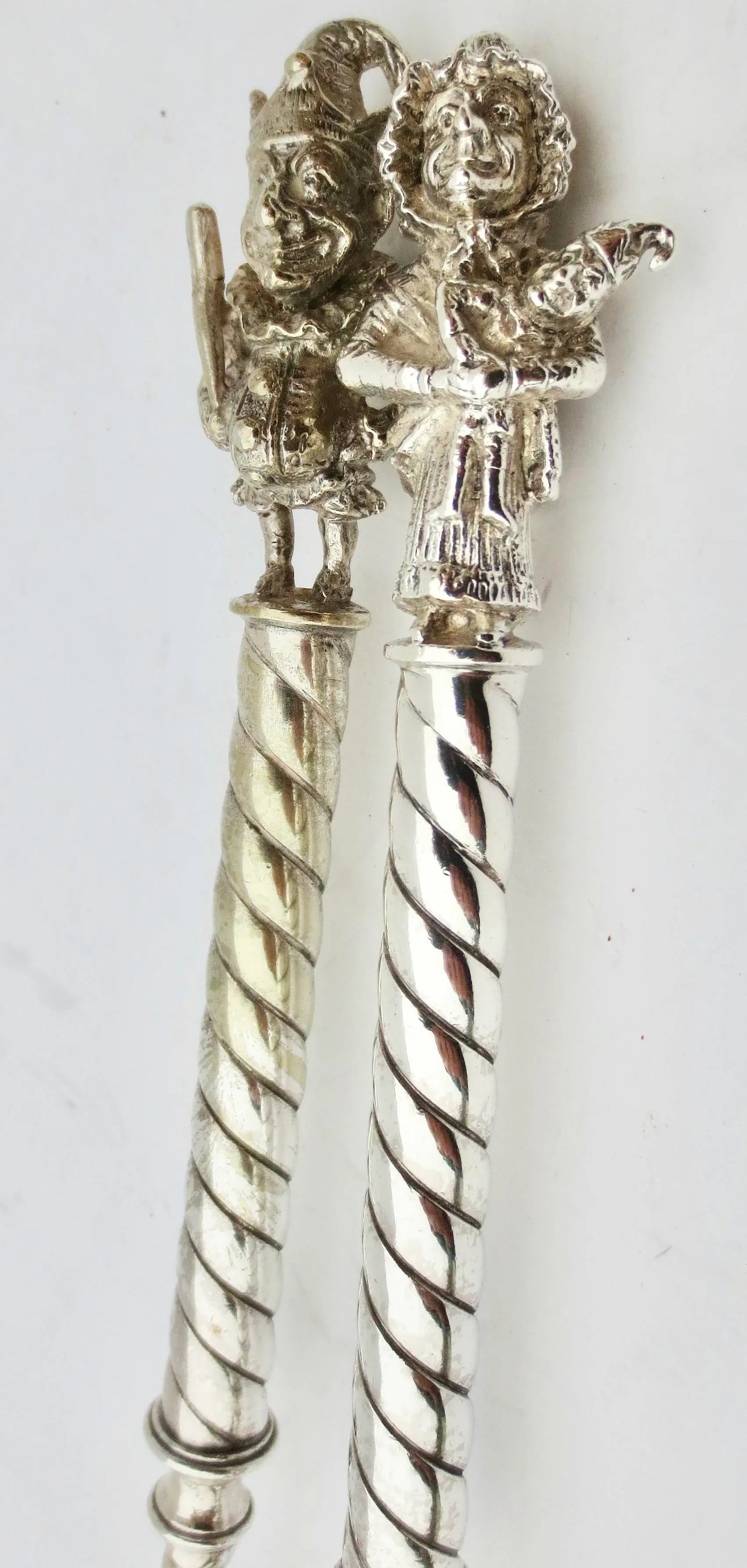 Late 19th Century SilverPlate Salad Spoon and Fork Server - 5