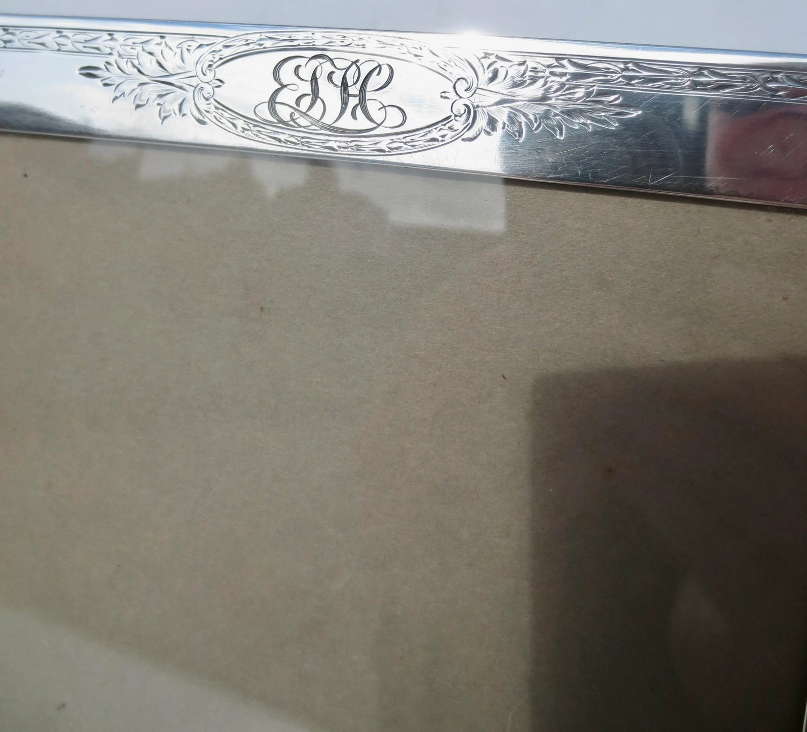 Gorham Sterling Silver Photo Frame Circa 1919 - 2