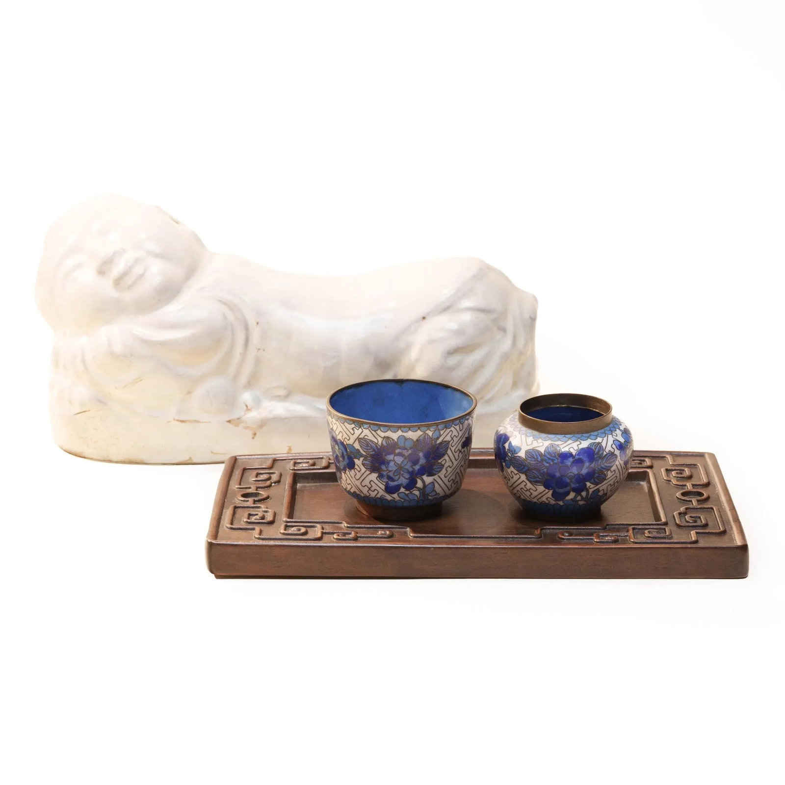 Chinese Literati Tea Tray, circa 1900 - 3