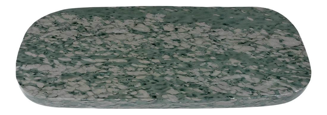 Zhenzhu Meditation Stone Slab: This expansive stone slab is formed of zhenzhu stone, a conglomerate limestone extracted from Lake Tai in Jiangsu province. Speckled with almost painterly daubs of color, the sought-after stone was