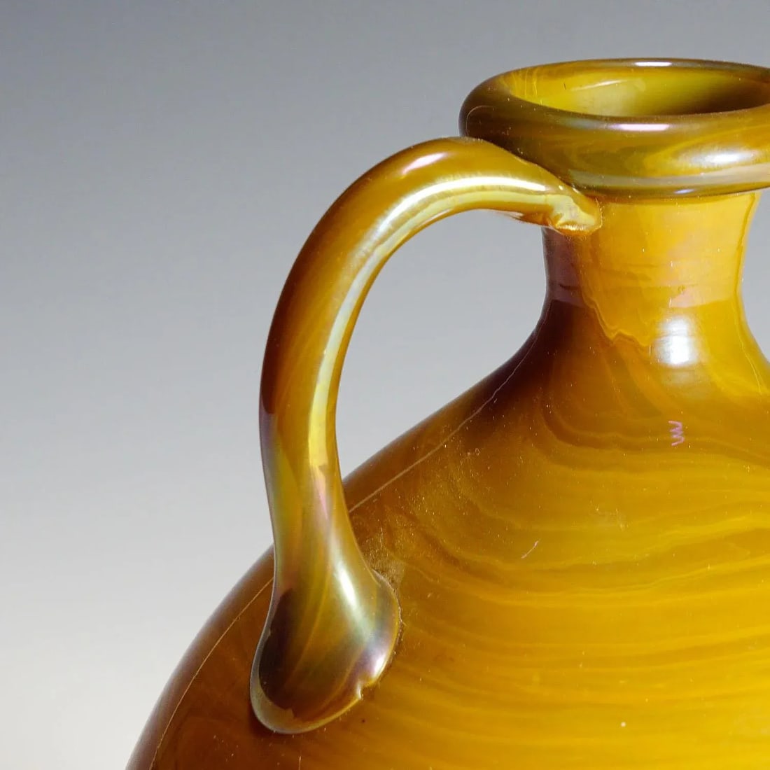 Vetro Calcedonio Vase by Napoleone Martinuzzi for Venini Murano Ca. 1930s - 6