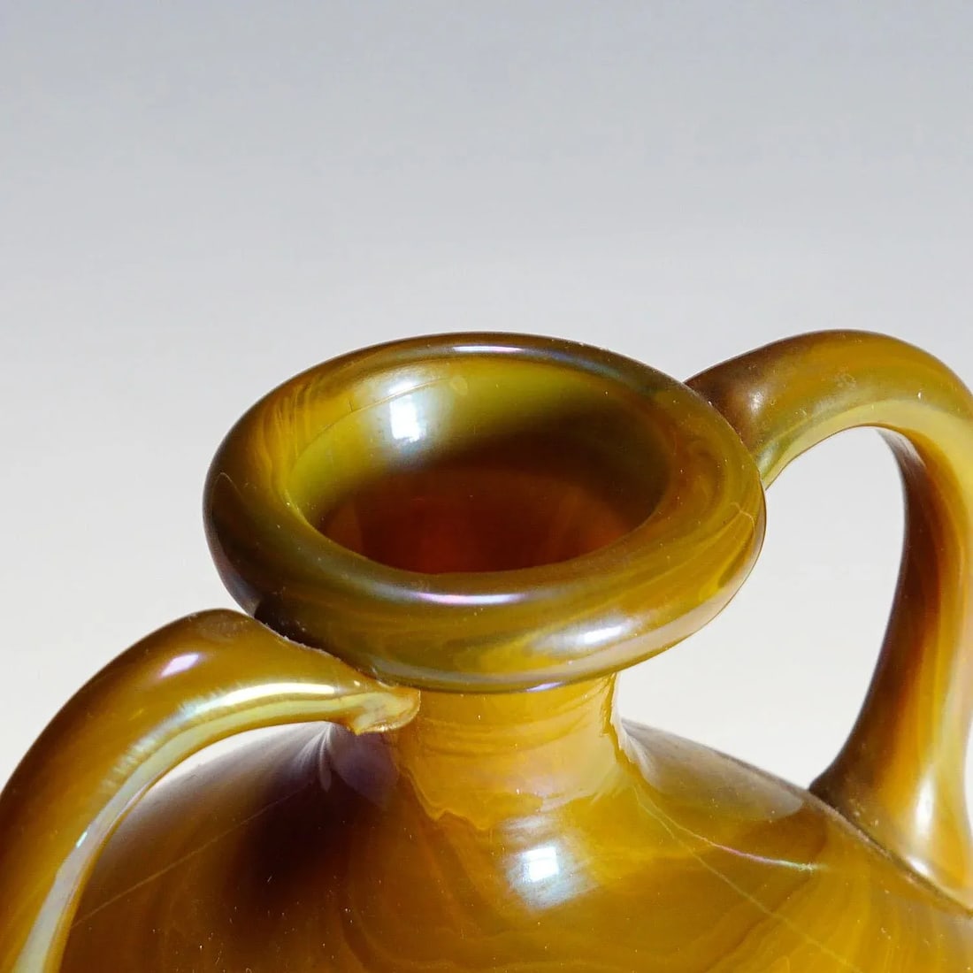 Vetro Calcedonio Vase by Napoleone Martinuzzi for Venini Murano Ca. 1930s - 7