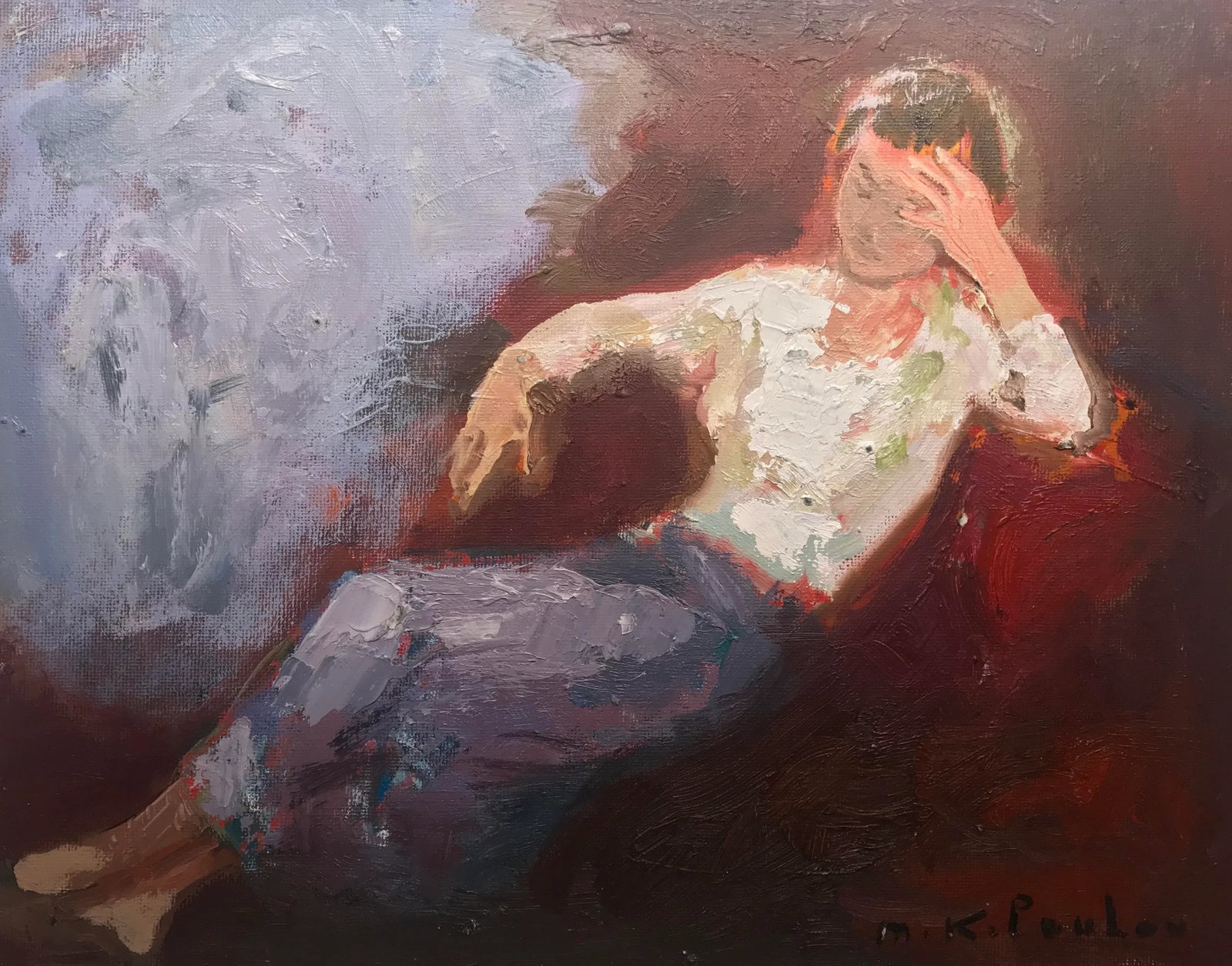 Oil Painting by Murat Kaboulov (1939-2010) - 7