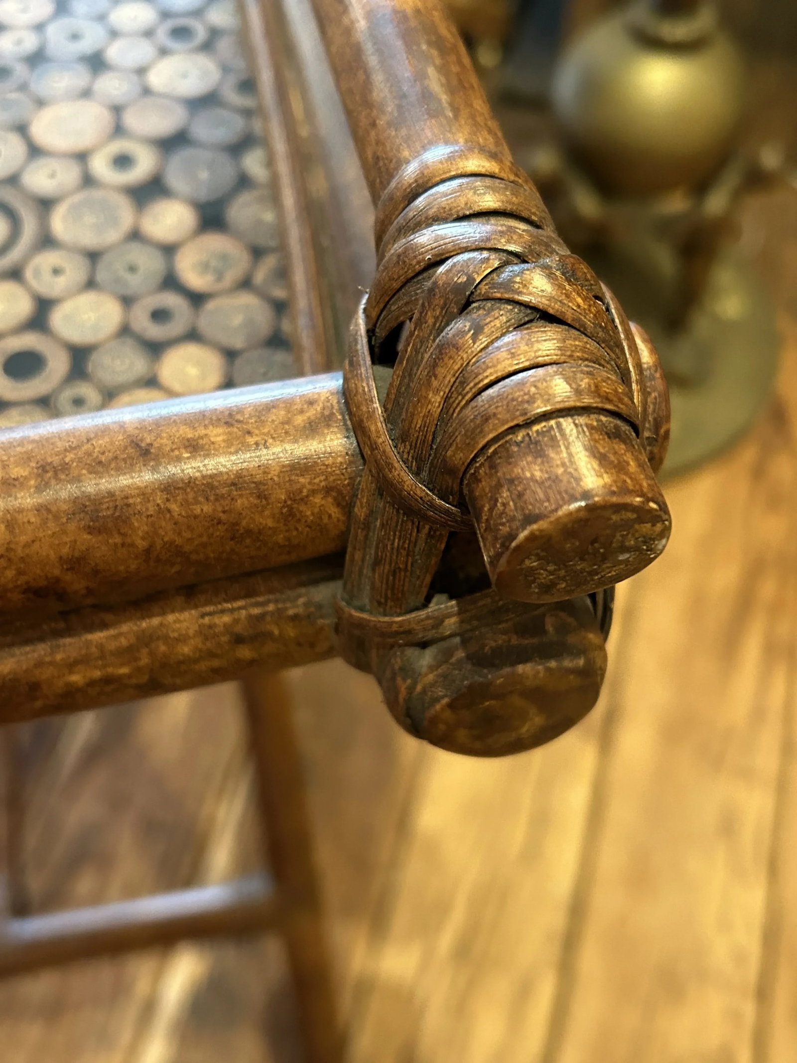 Maitland Smith Campaign Style Tray Table Bar - 7