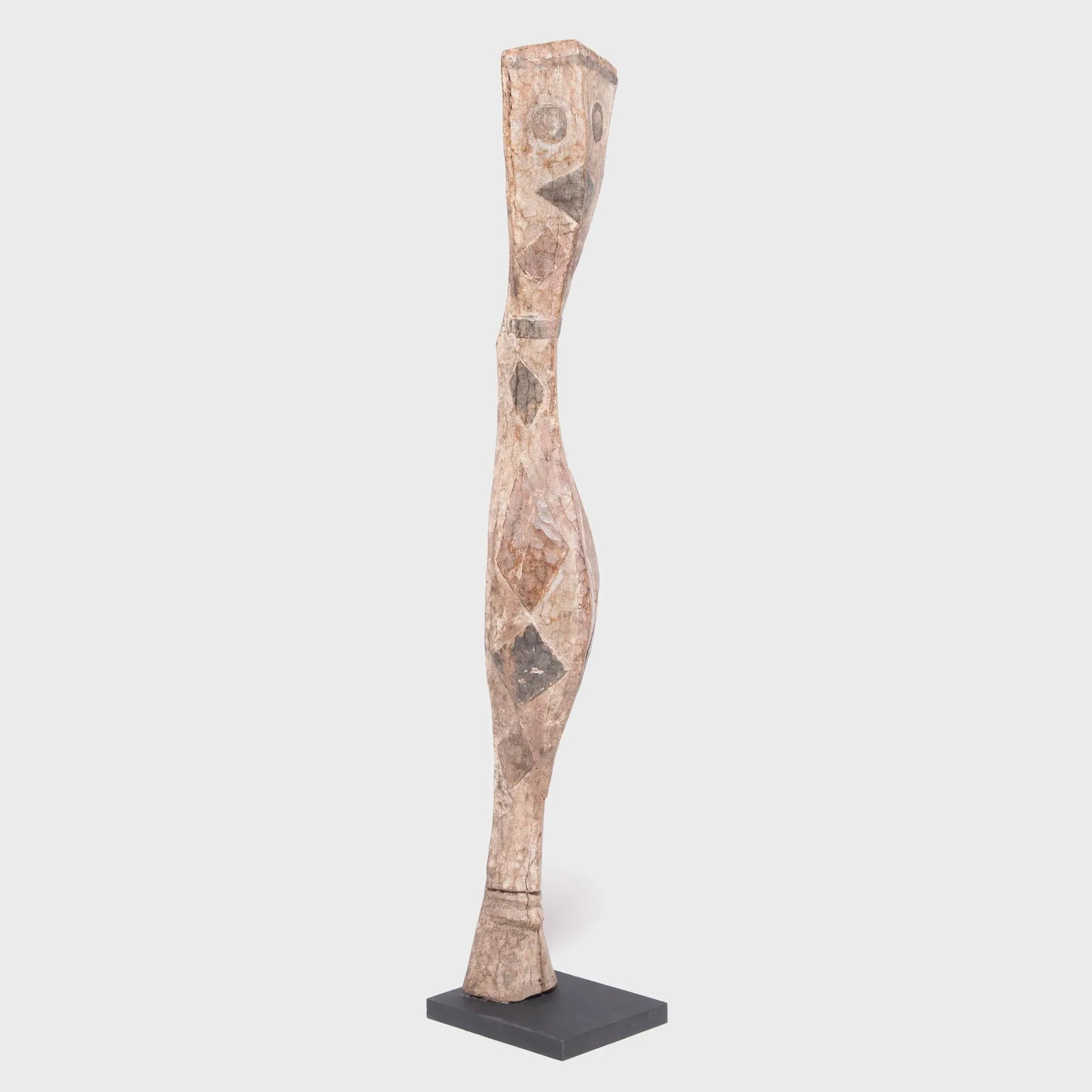 African Guinean Baga Serpent Sculpture, C. 1900 - 3