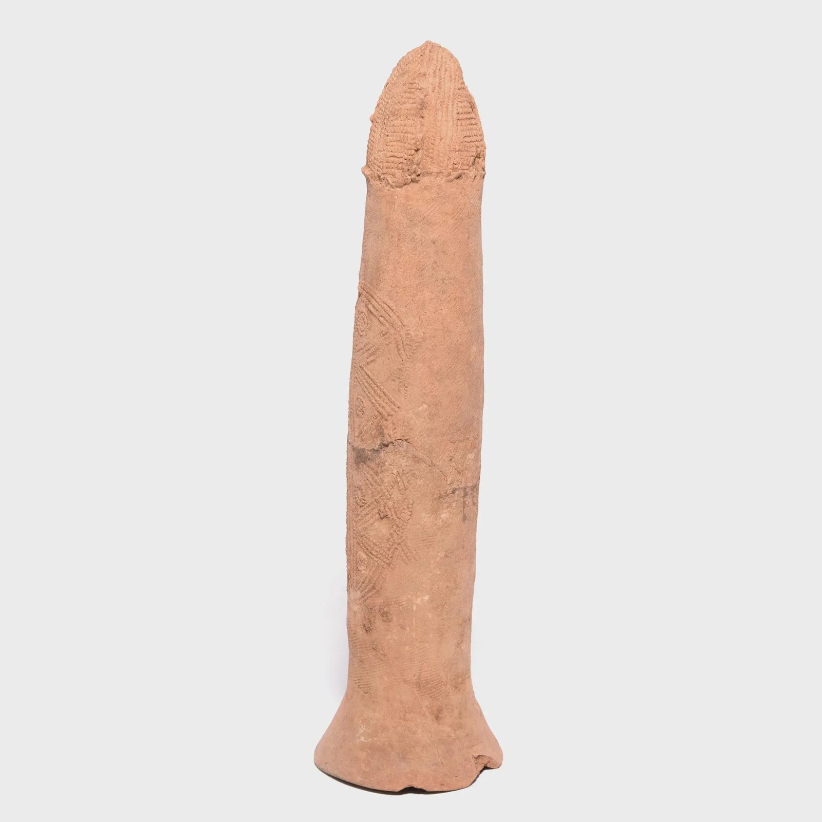 Bura Terracotta Spirit Vessel, C. 1900 - 2