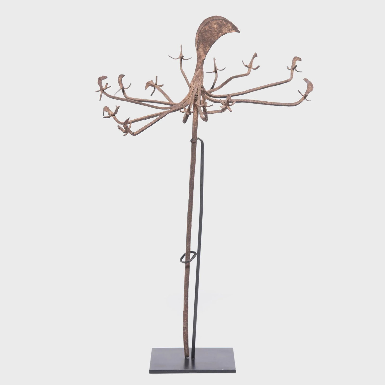 Antique Yoruba Osanyin Healing Staff - 4