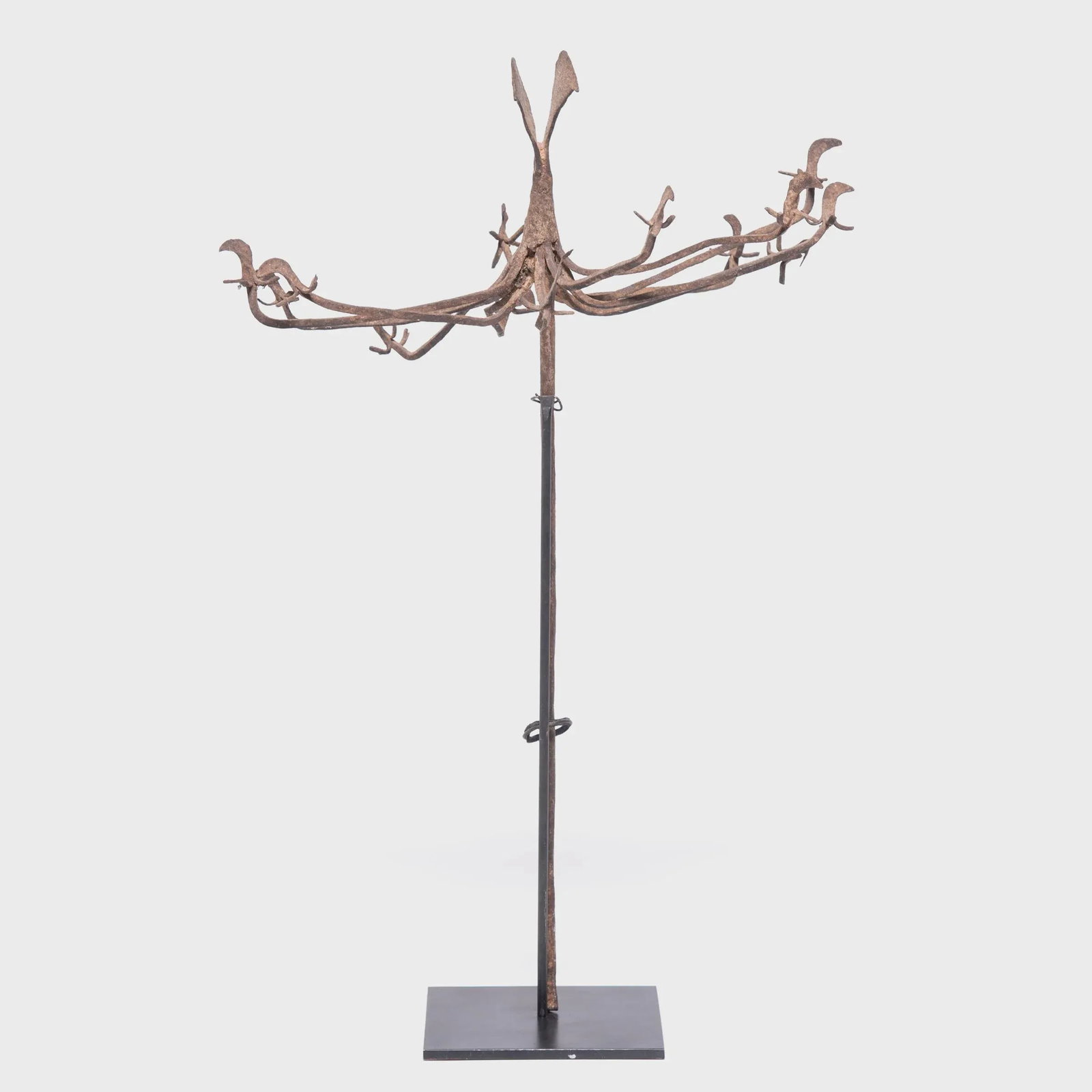 Antique Yoruba Osanyin Healing Staff - 5