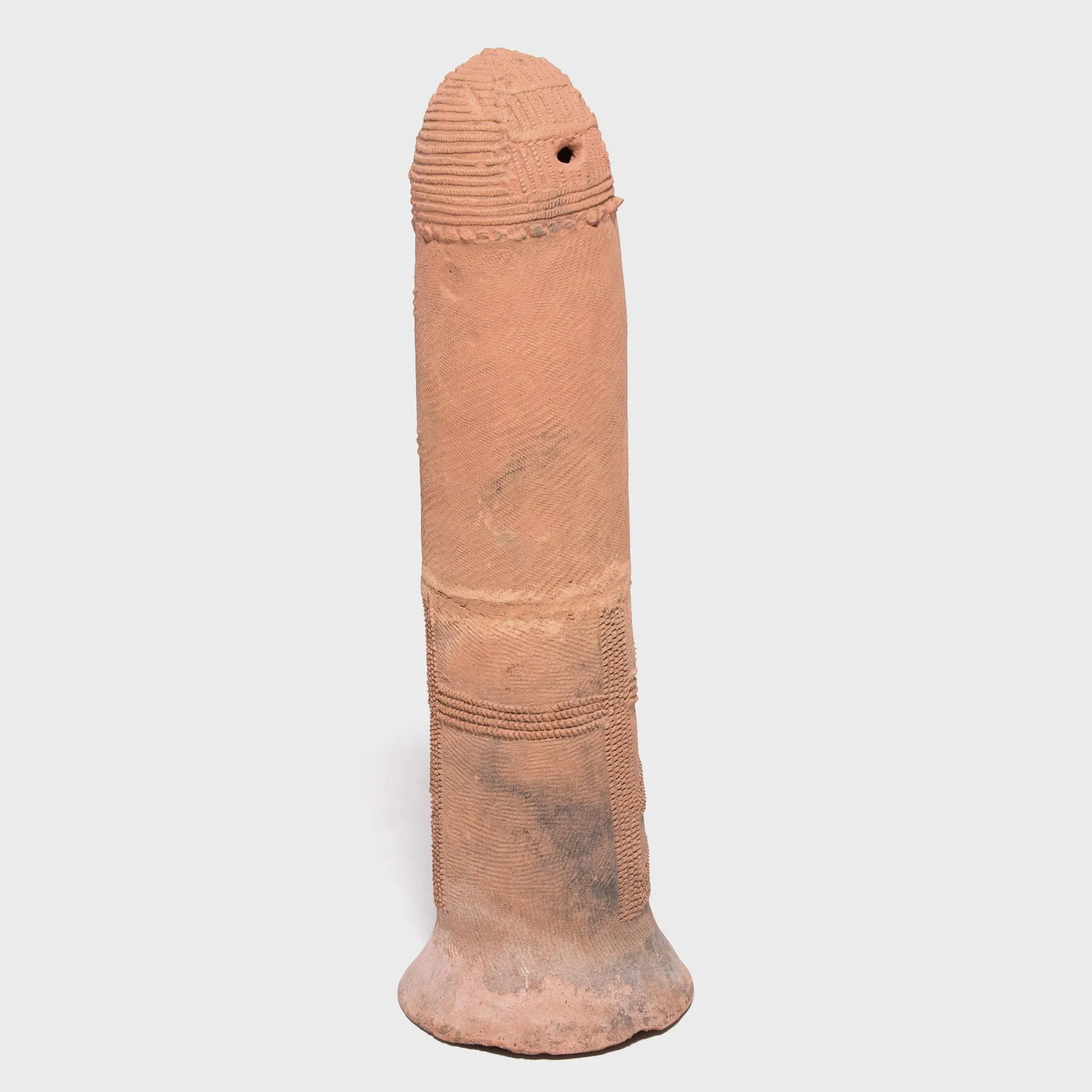 Bura Terracotta Spirit Vessel, C. 1900 - 3