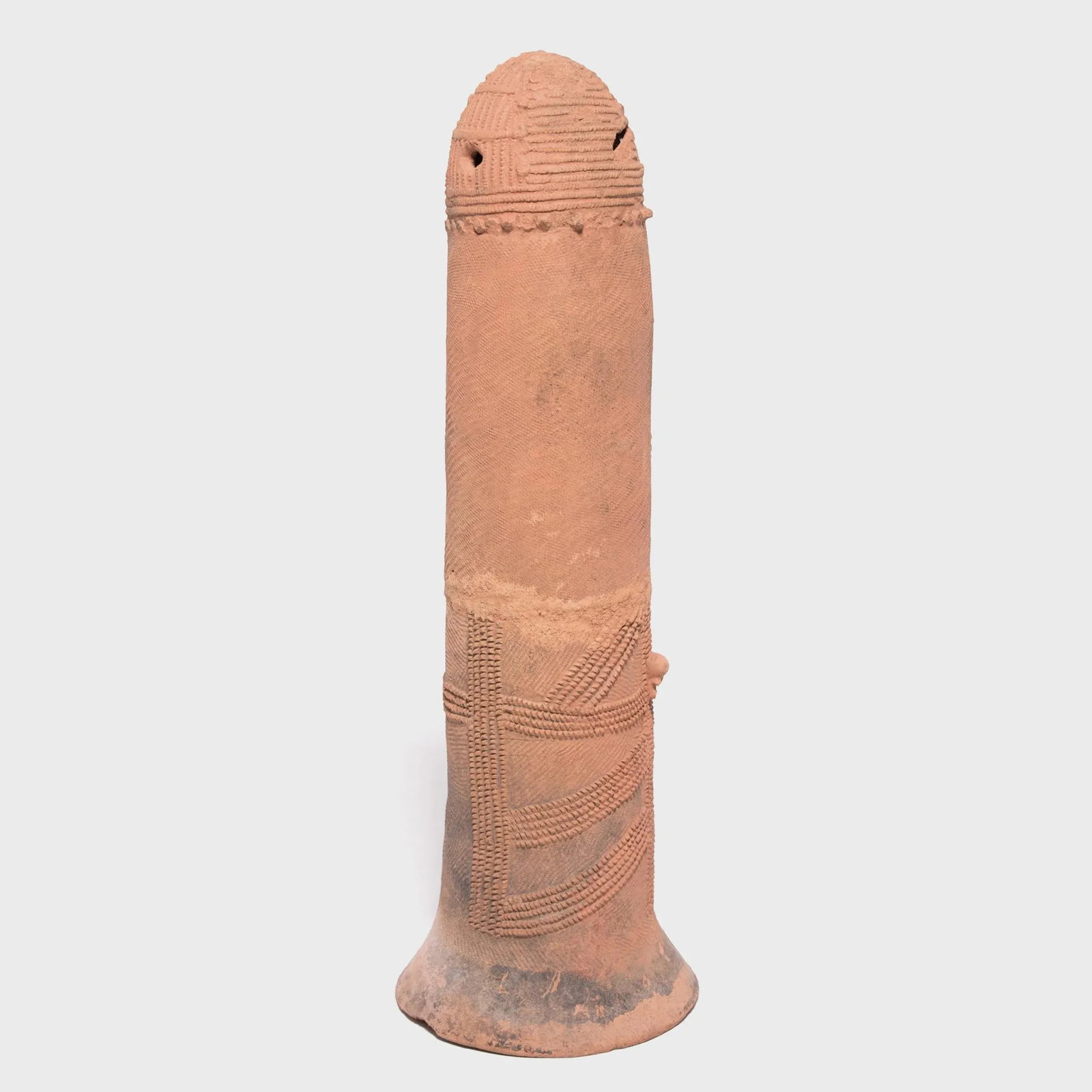 Bura Terracotta Spirit Vessel, C. 1900 - 4