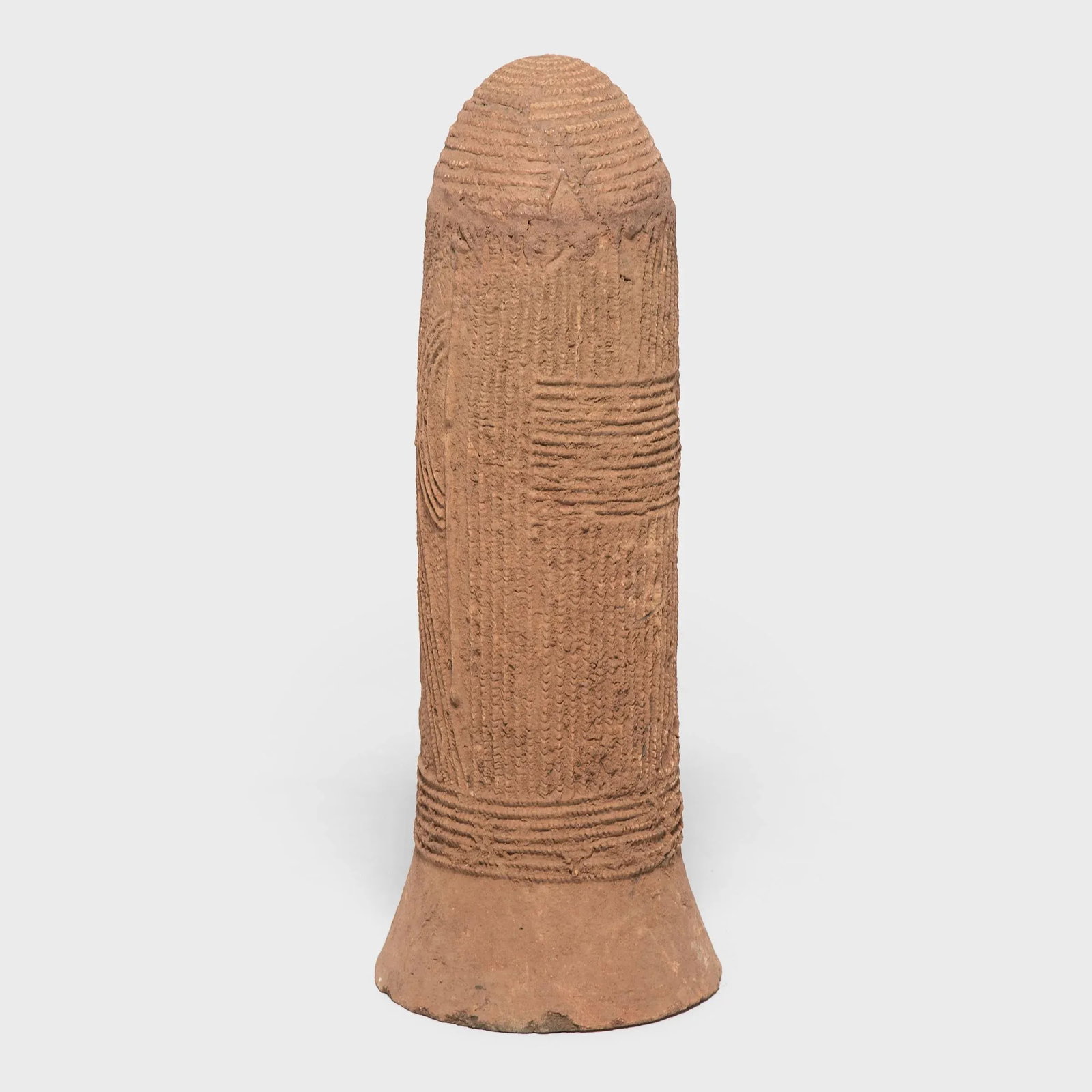 Bura Terracotta Spirit Vessel, C. 1900 - 2