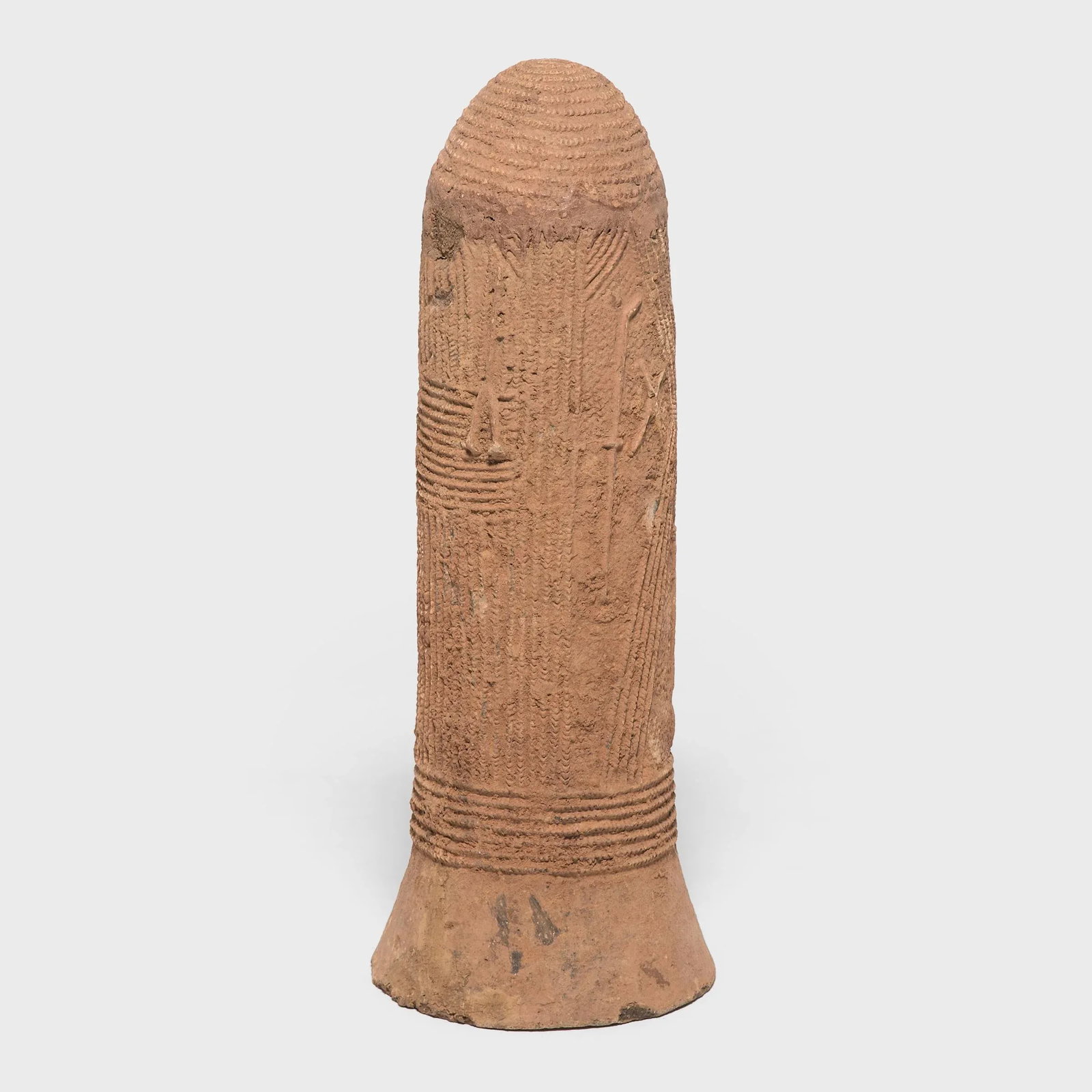 Bura Terracotta Spirit Vessel, C. 1900 - 4