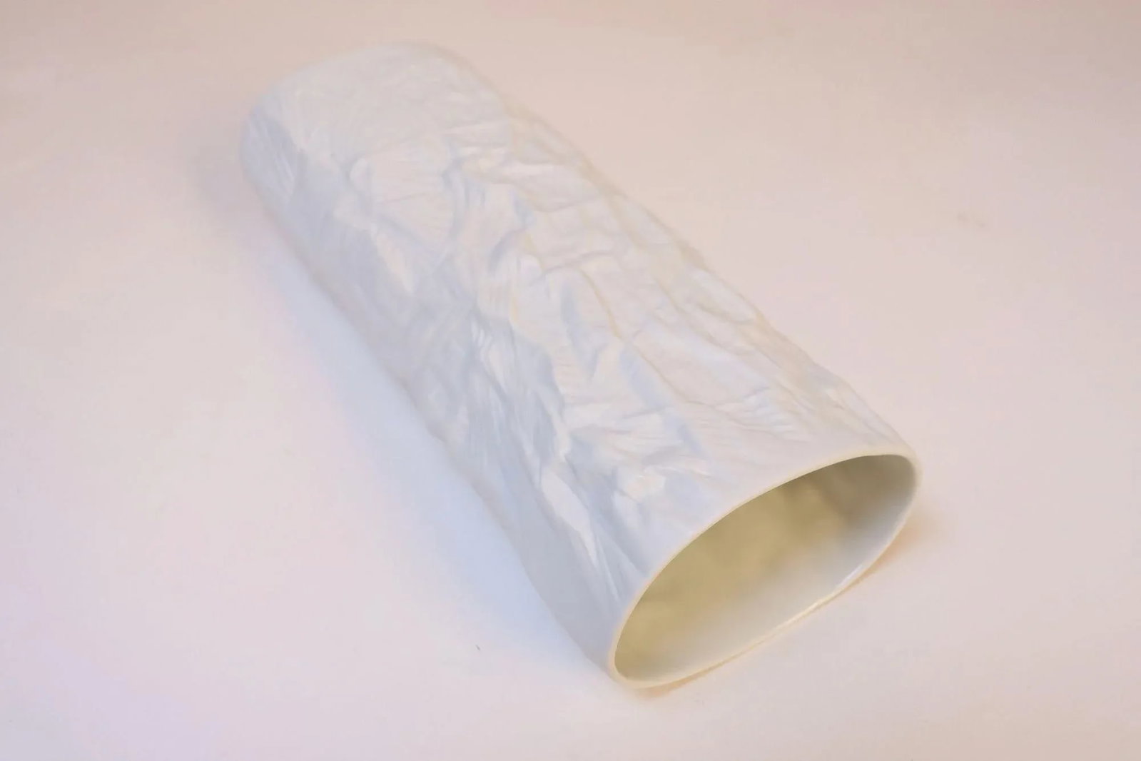 Vintage German Bisque Porcelain 'Structura' Vase by Martin Freyer for Rosenthal - 6