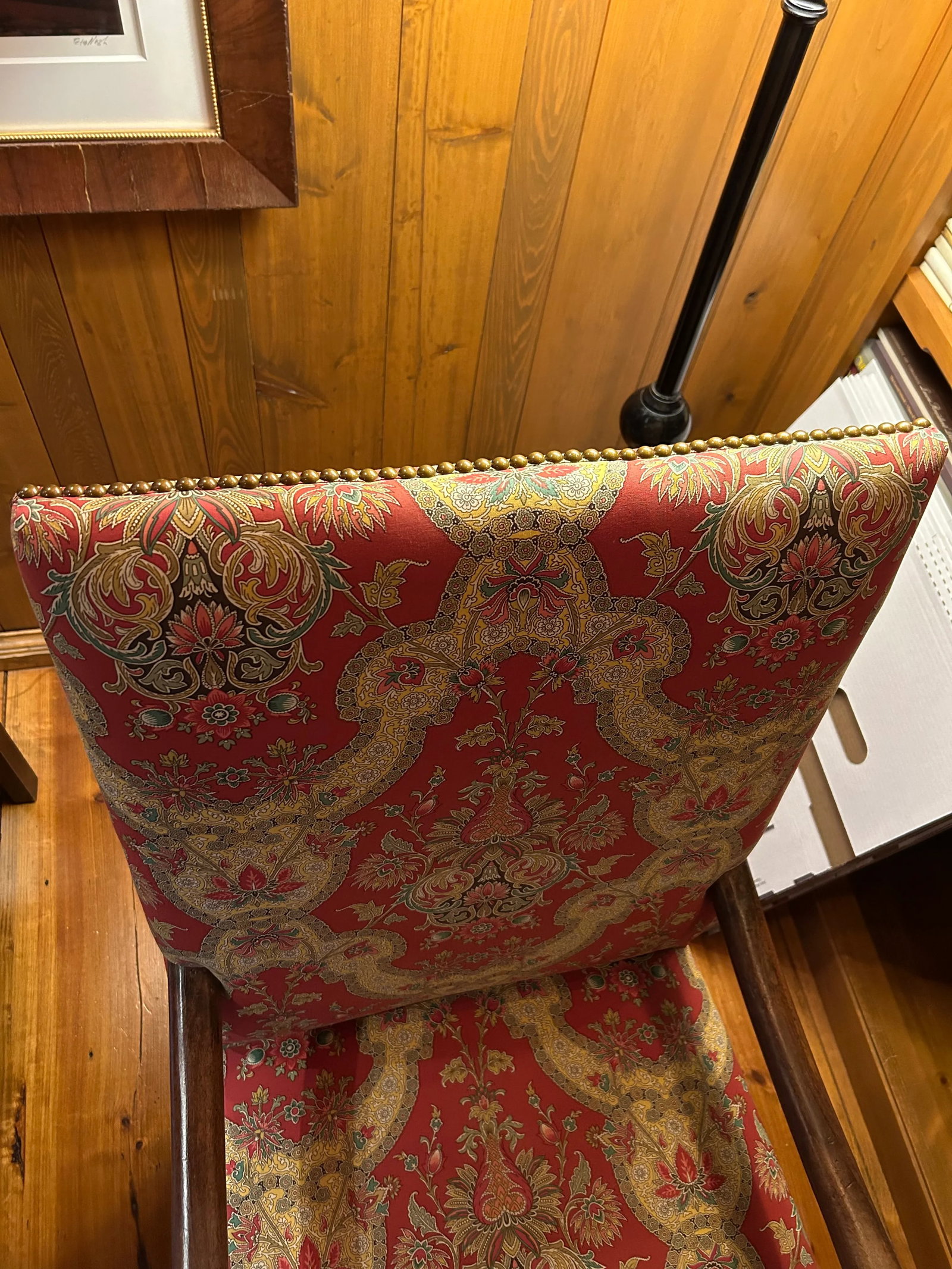 Late 20th Century French Style Os De Mouton Upholstered Armchair - 6