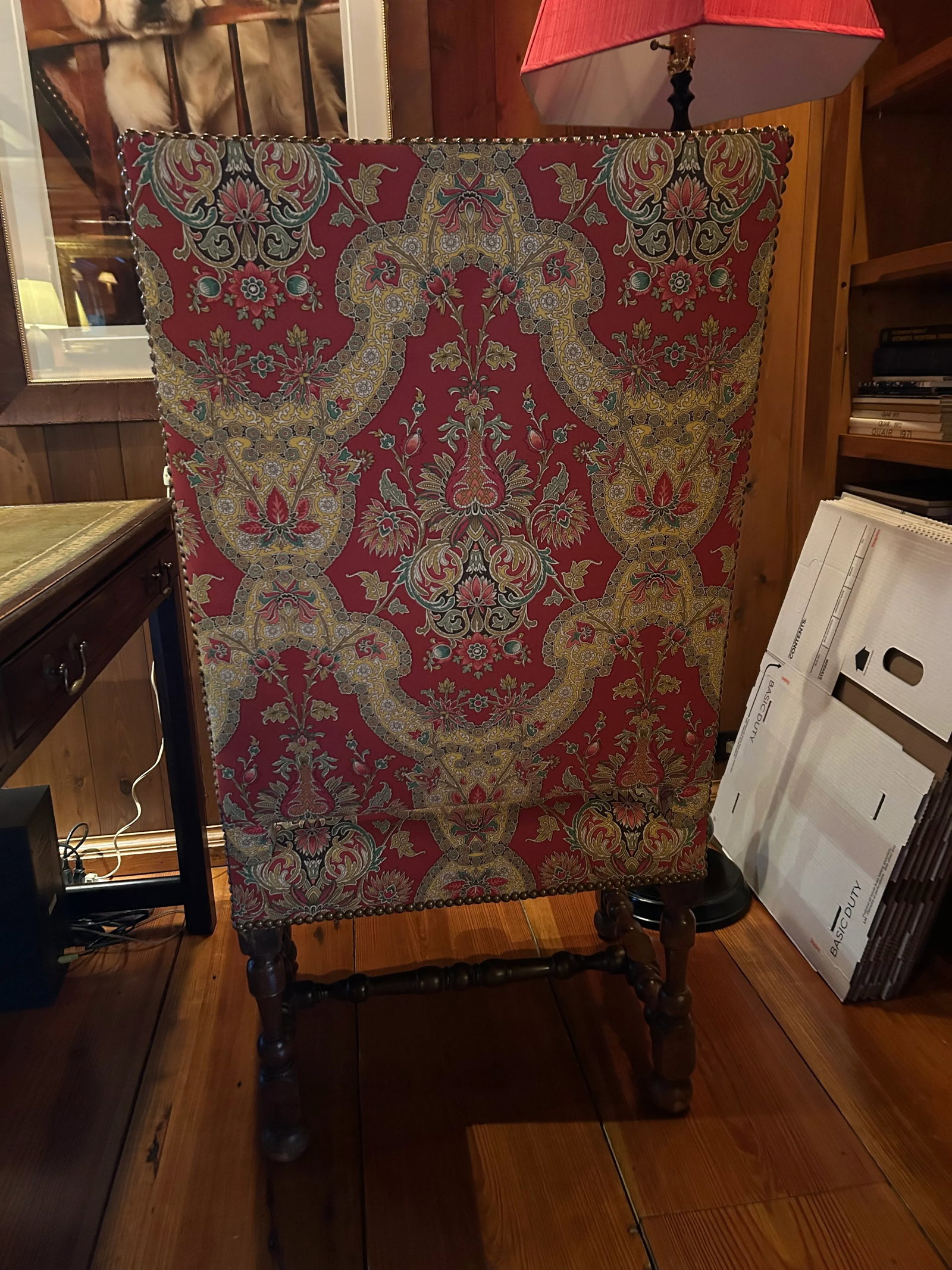 Late 20th Century French Style Os De Mouton Upholstered Armchair - 7