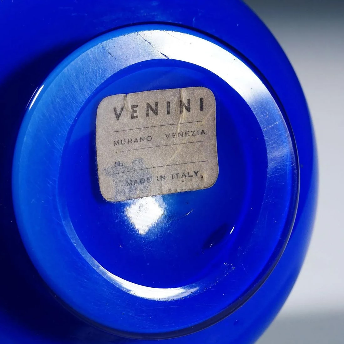 Art Glass Bottle Morandiana by Gio Ponti for Venini Murano - 10
