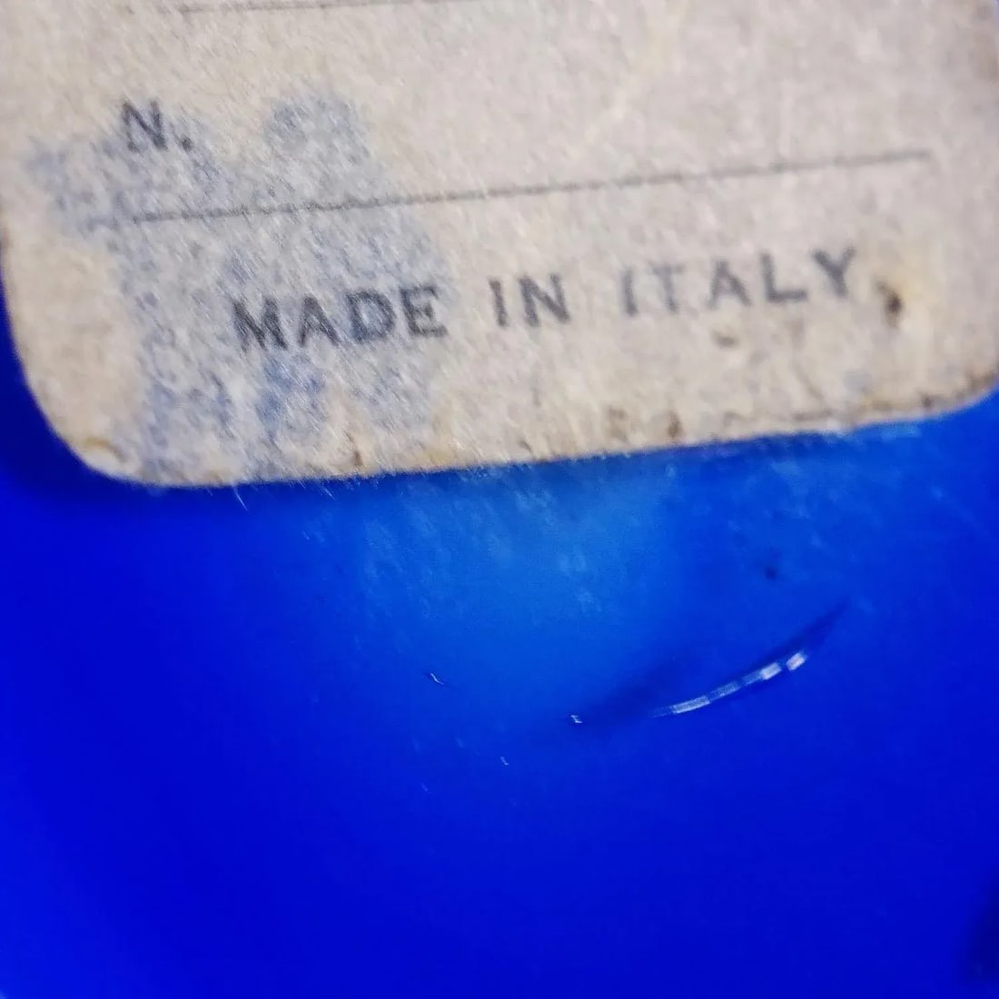 Art Glass Bottle Morandiana by Gio Ponti for Venini Murano - 11