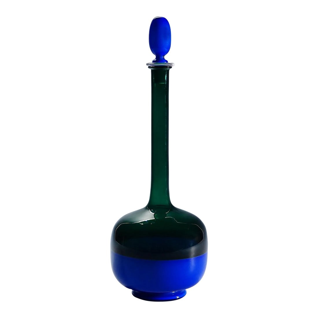 Art Glass Bottle Morandiana by Gio Ponti for Venini Murano (1 of 11)