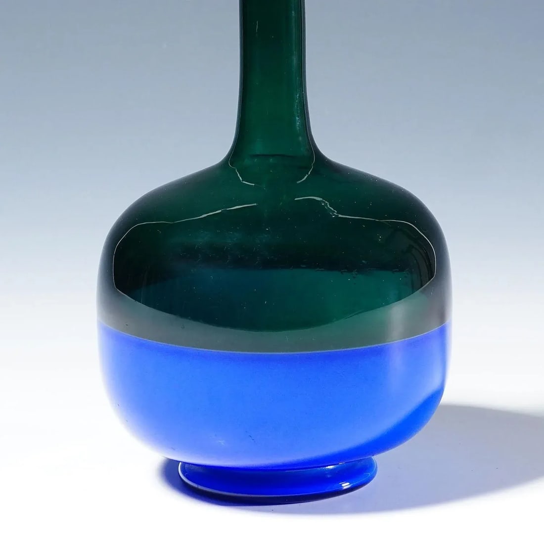 Art Glass Bottle Morandiana by Gio Ponti for Venini Murano - 4