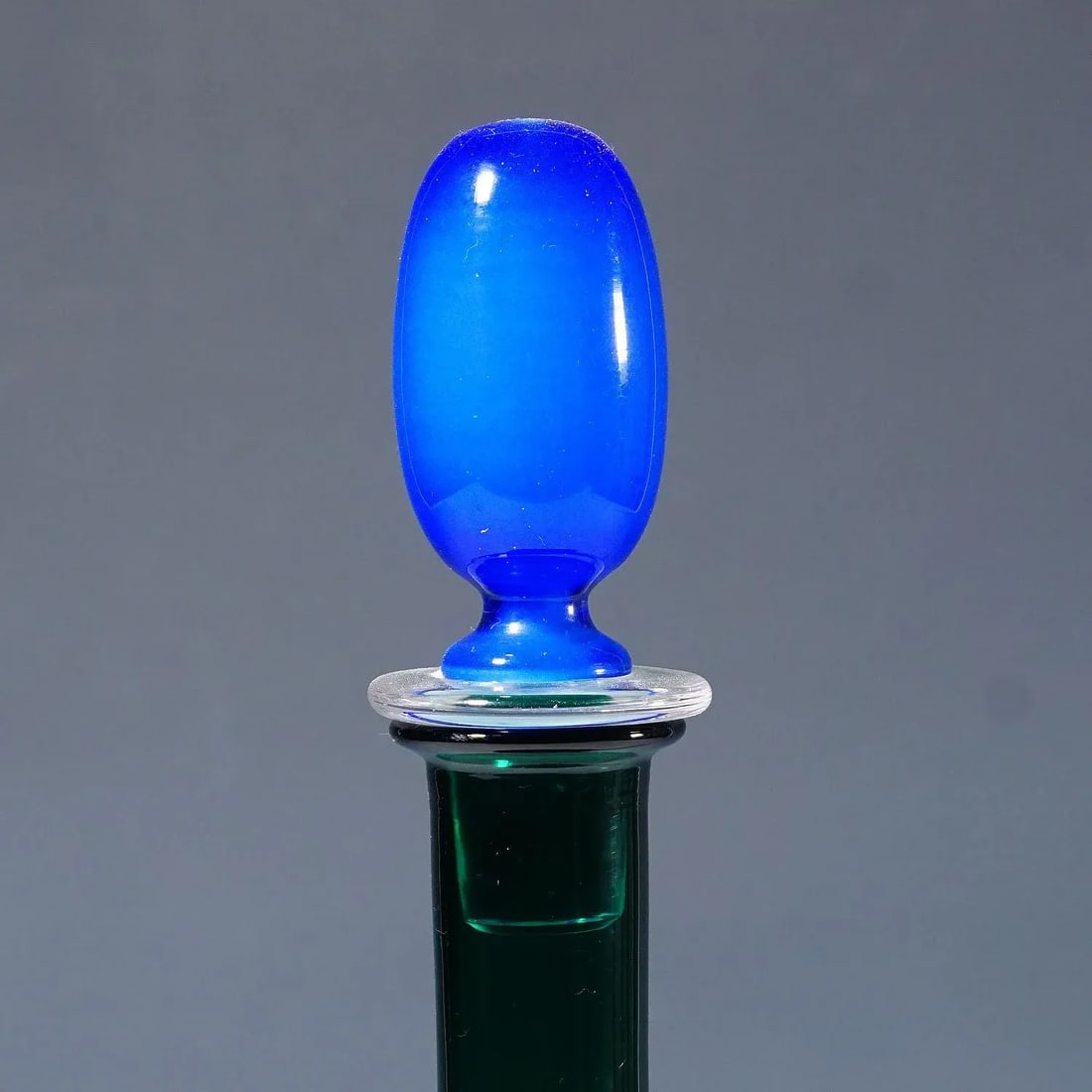 Art Glass Bottle Morandiana by Gio Ponti for Venini Murano - 5