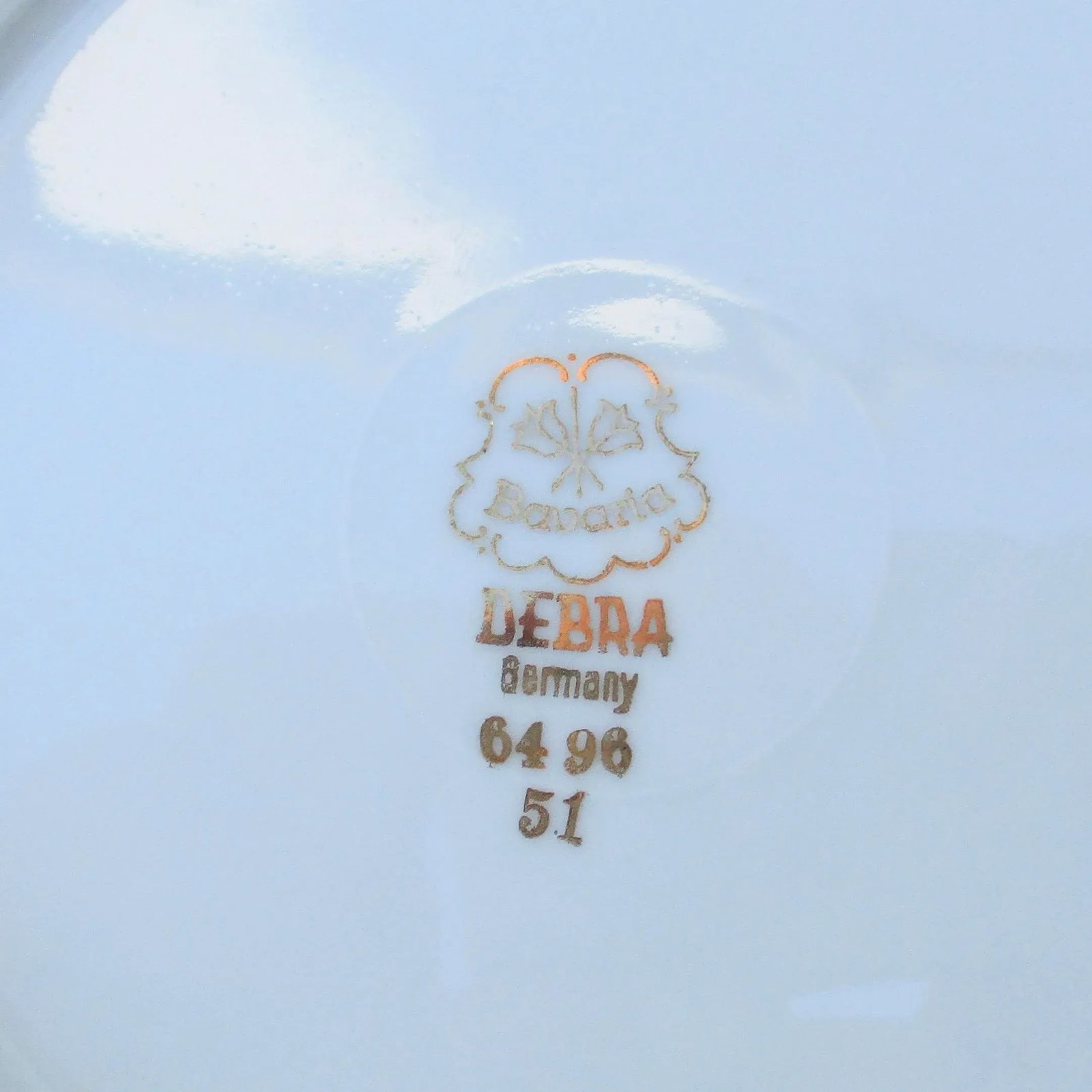 Vintage Bavarian Fruit Plates - Set of 4 - 6